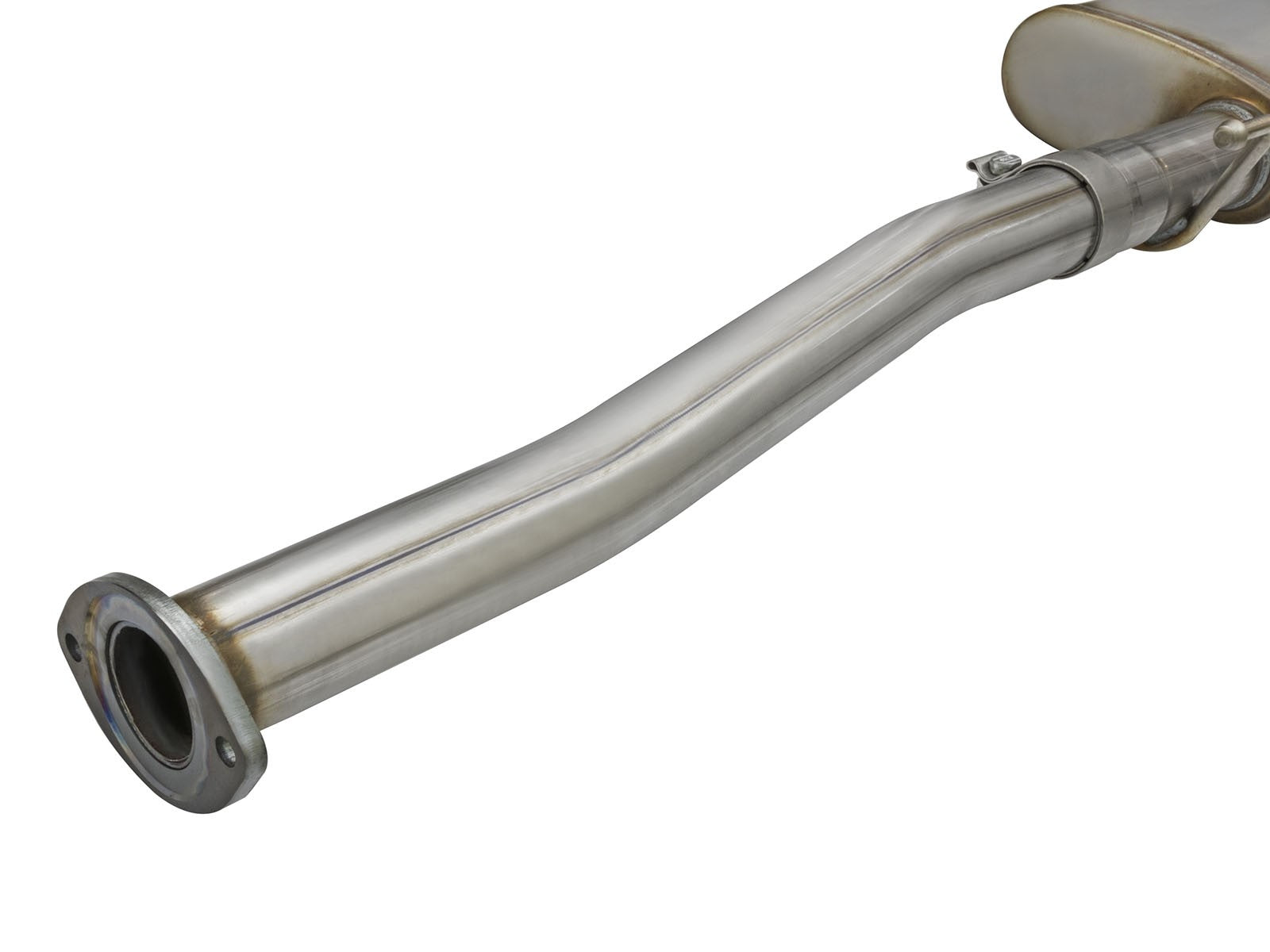 Mach Force-Xp 2-1/2 Inch 409 Stainless Steel Cat-Back Exhaust System w/ Tip Toyota Tacoma 05-12 L4-2.7L aFe Power