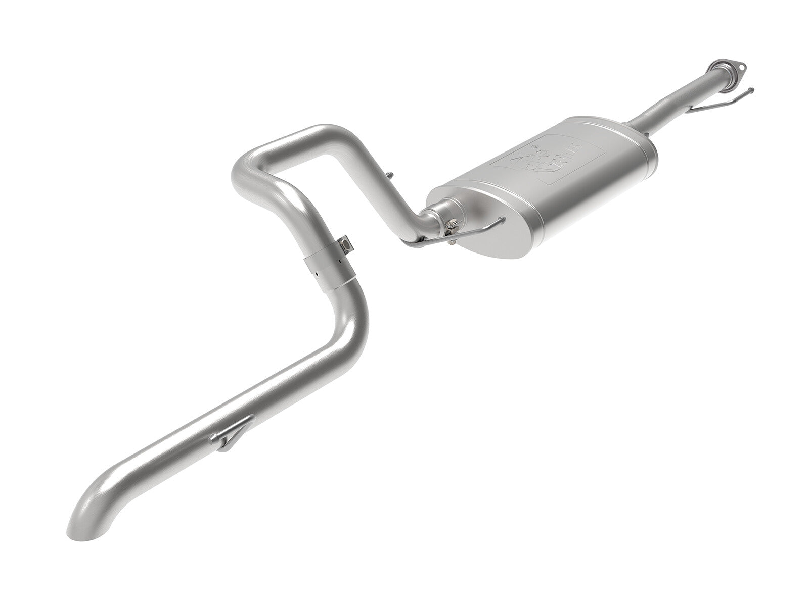 Mach Force-Xp 2-1/2 Inch 409 Stainless Steel Cat-Back Hi-Tuck Exhaust System Toyota 4Runner 10-23 V6-4.0L aFe Power