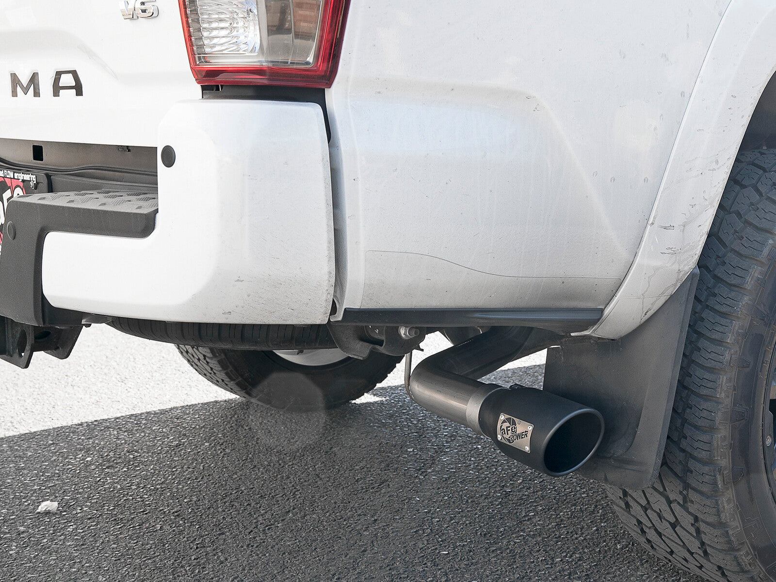 Mach Force-Xp 2-1/2 Inch 304 Stainless Steel Cat-Back Exhaust w/Tips Toyota Tacoma 16-23 L4-2.7L/V6-3.5L aFe Power
