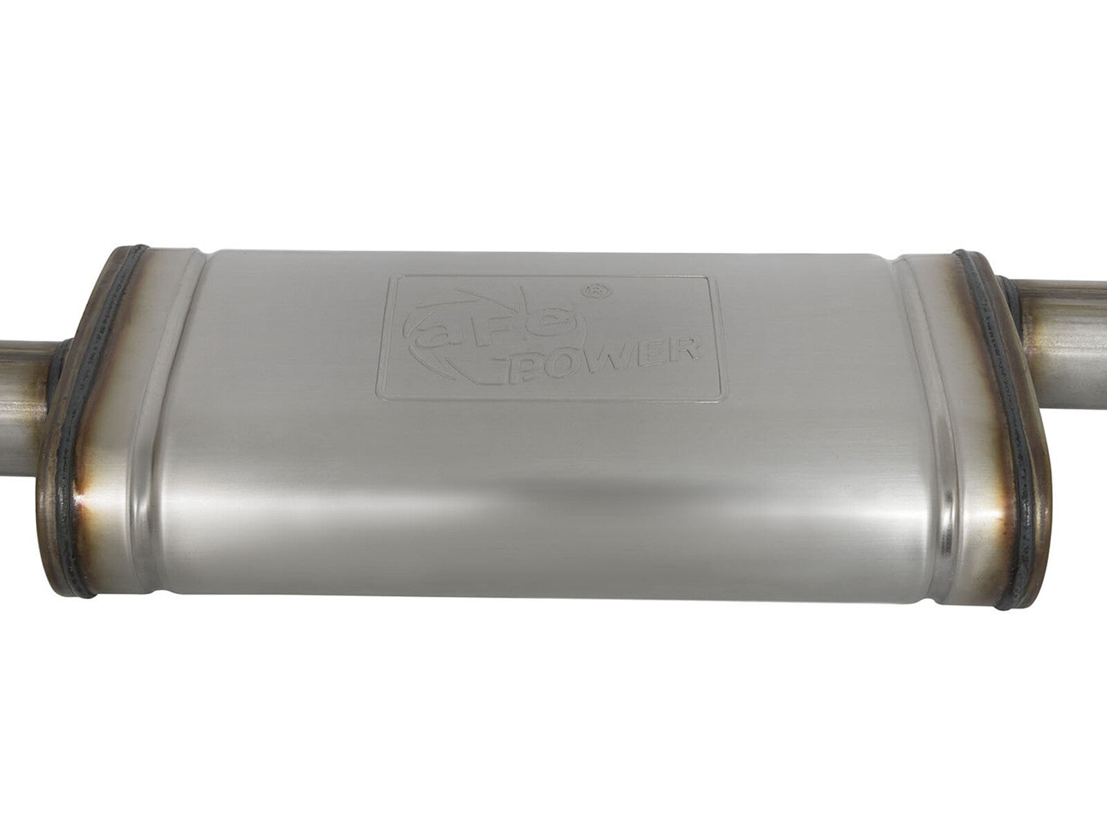 Rock Basher 2-1/2 Inch 409 Stainless Steel Cat-Back Hi-Tuck Exhaust System Toyota Tacoma 00-04 L4/V6 aFe Power
