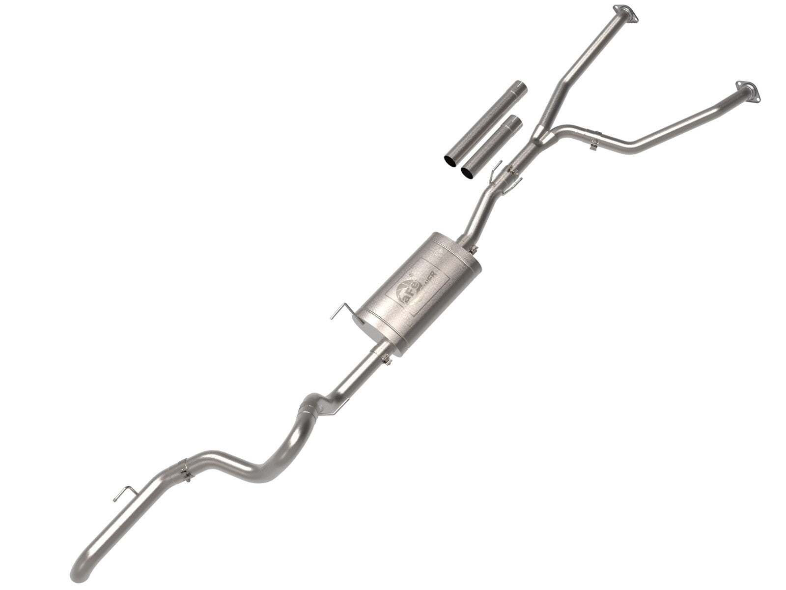 Apollo GT Series 2-1/2 Inch to 3 Inch 409 SS Cat-Back Hi-Tuck Exhaust System Toyota Tundra 22-26 V6-3.4L (tt) aFe Power