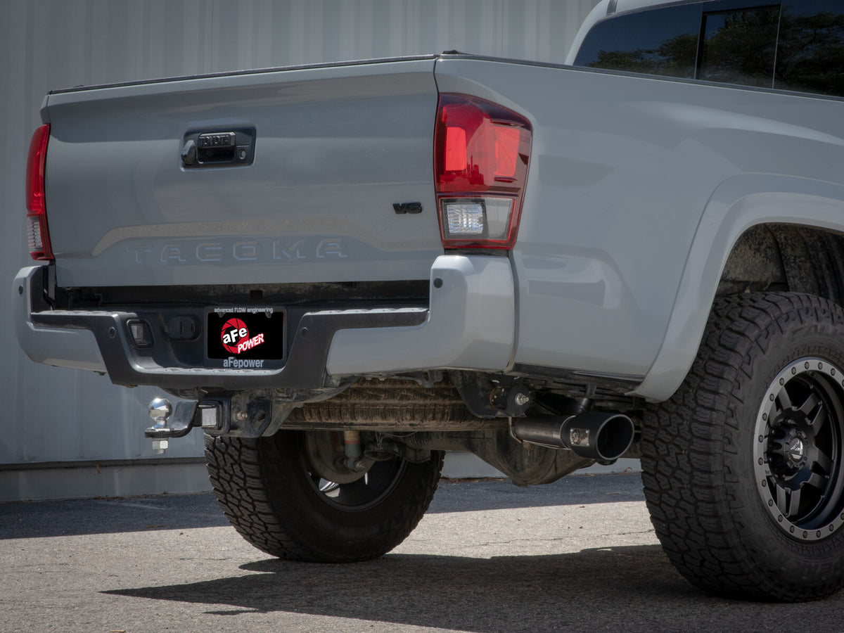Apollo GT Series 2-1/2 Inch to 3 Inch 409 SS Cat-Back Exhaust System w/ Polish Tip Toyota Tacoma 16-23 L4-2.7/V6-3.5L aFe Power