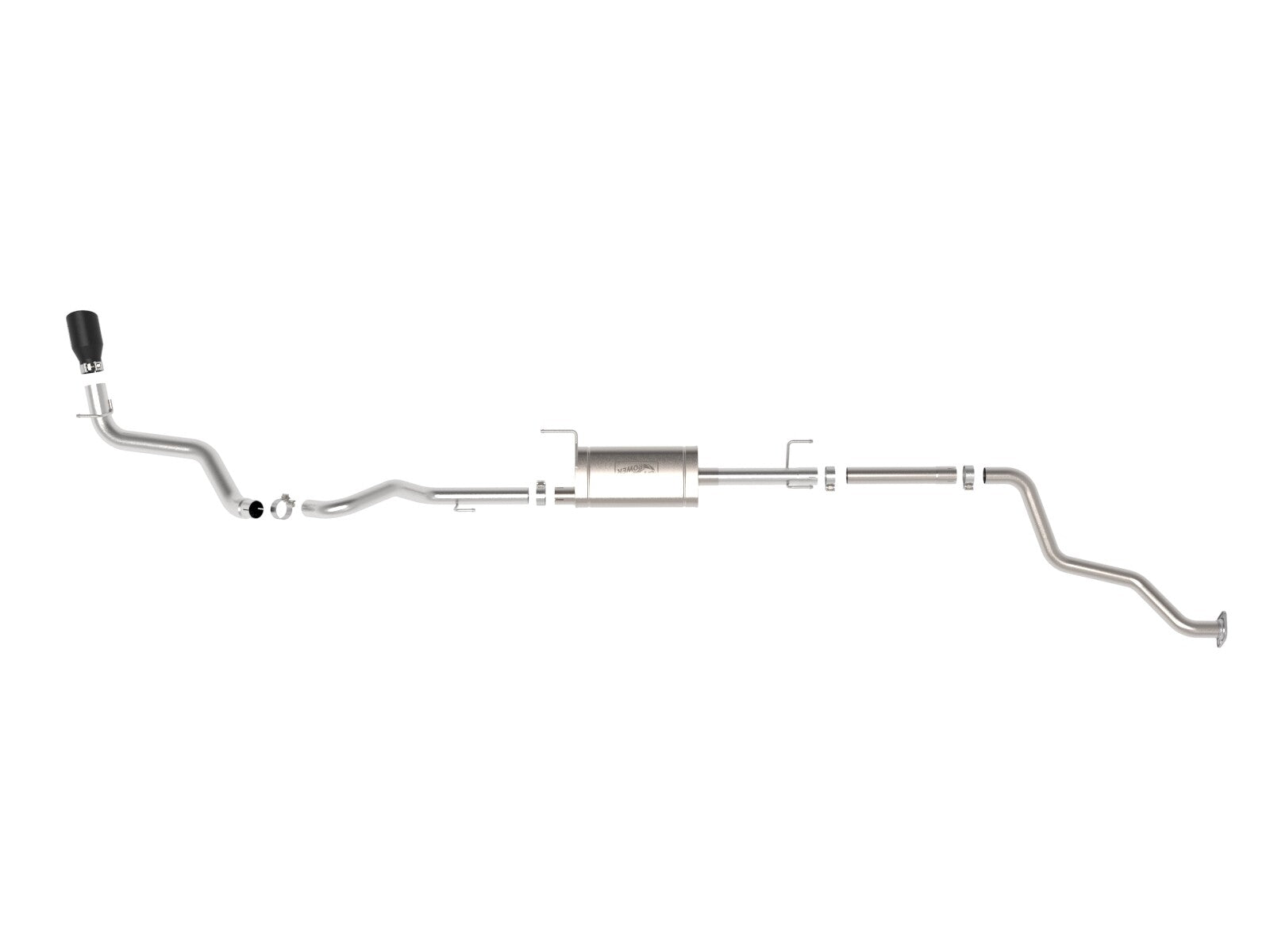Apollo GT Series 2-1/2 Inch to 3 Inch 409 SS Cat-Back Exhaust System w/ Tip Toyota Tacoma 24-26 L4-2.4L (t) aFe Power