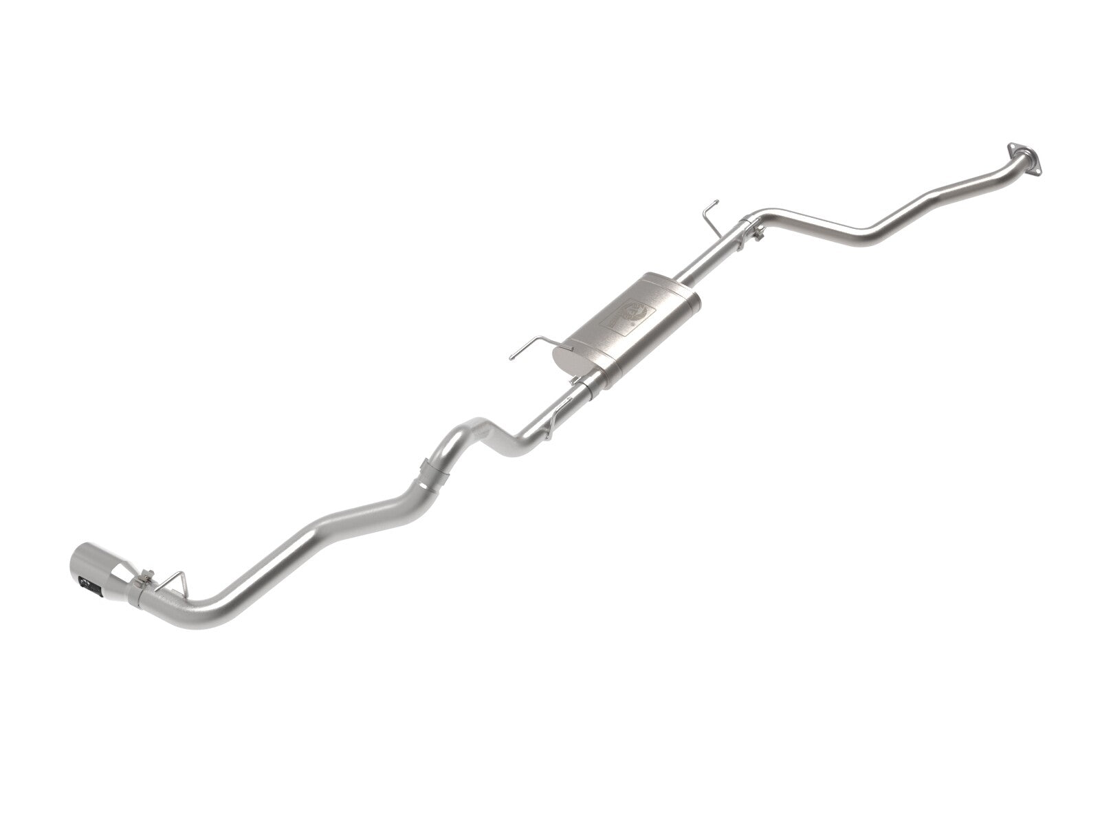 Apollo GT Series 2-1/2 Inch to 3 Inch 409 SS Cat-Back Exhaust System w/ Tip Toyota Tacoma 24-26 L4-2.4L (t) aFe Power