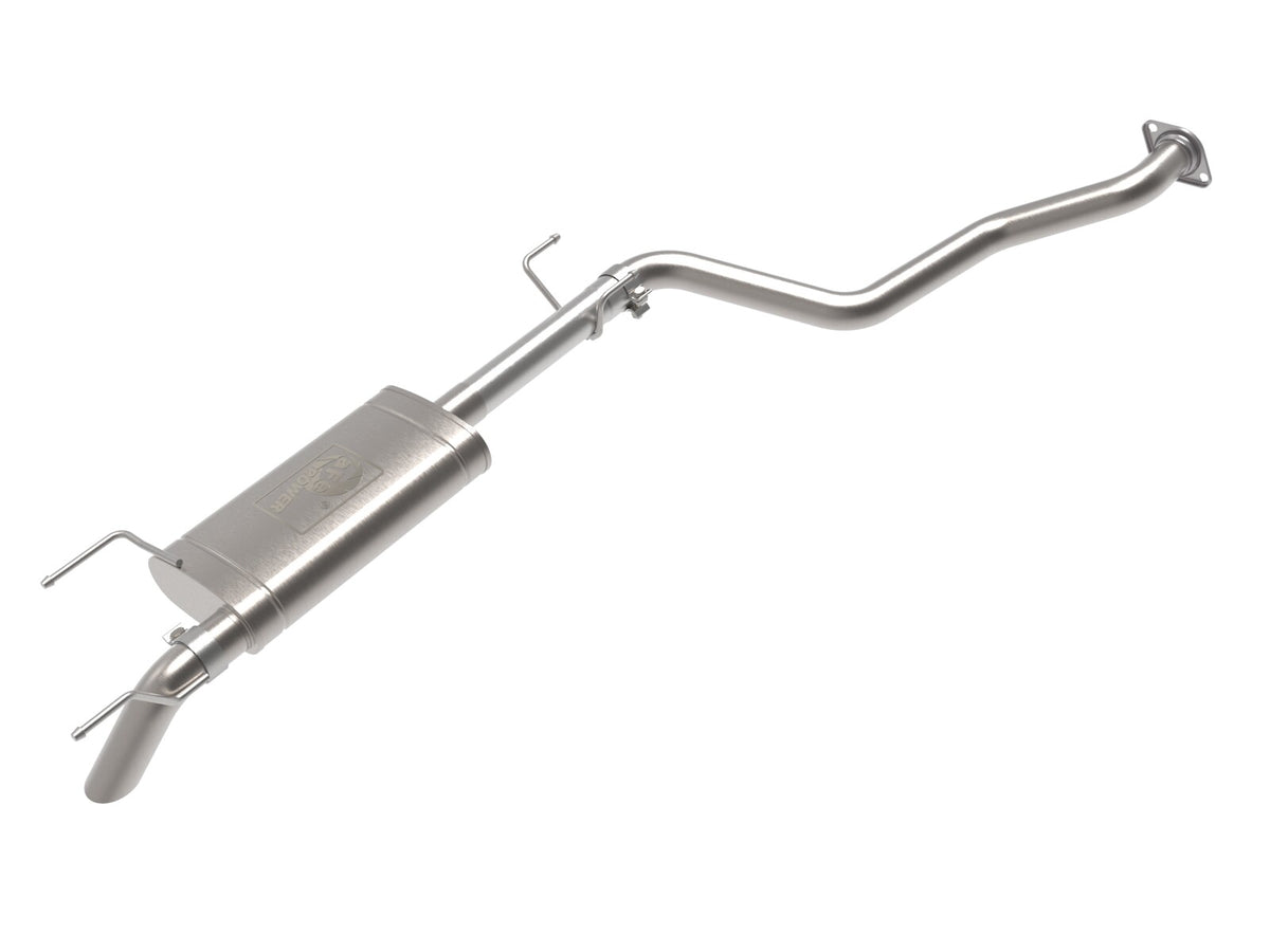Rock Basher 2-1/2 Inch 409 Stainless Steel Cat-Back Exhaust System Toyota Tacoma 24-26 L4-2.4L (t) aFe Power