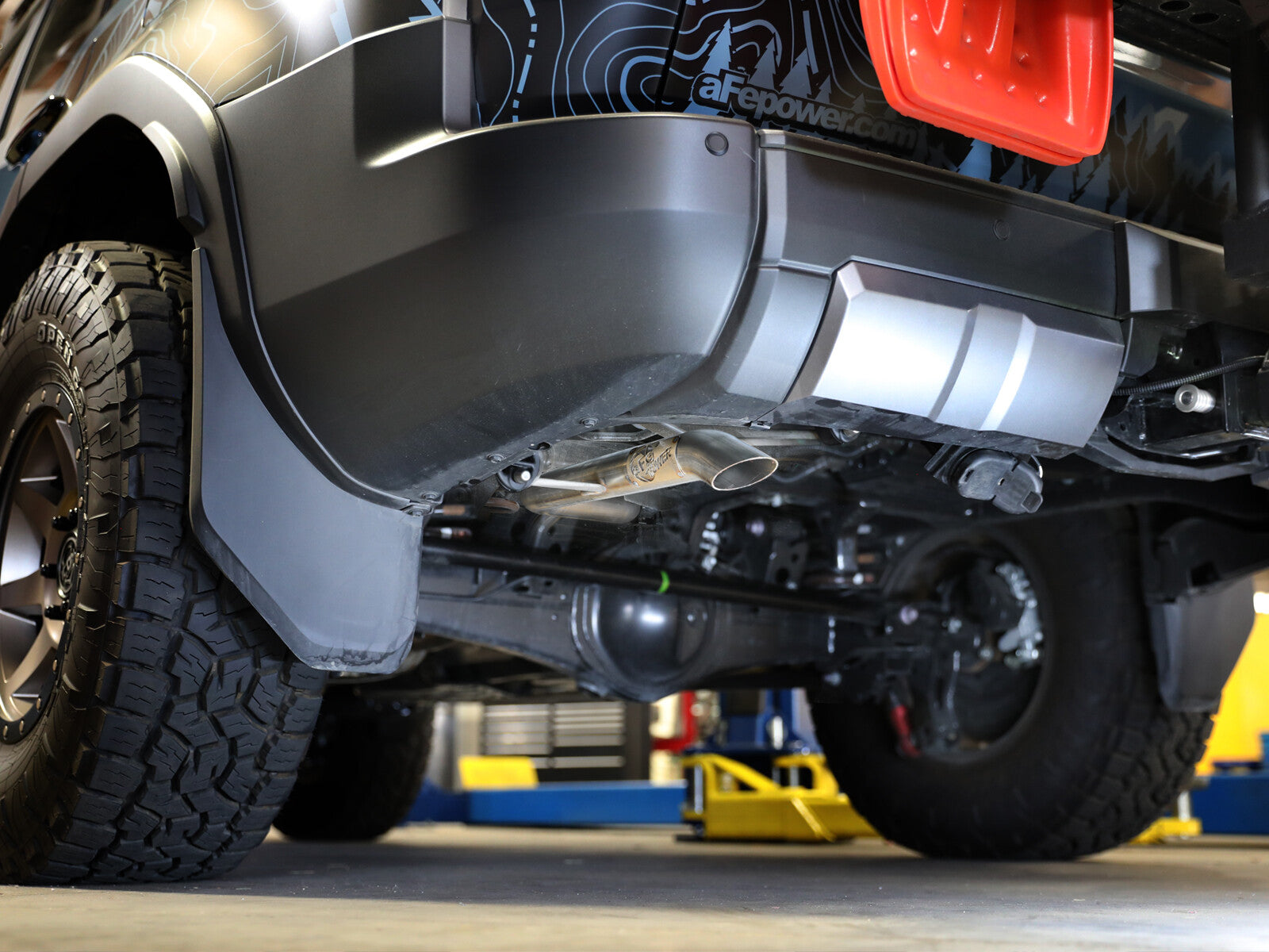Apollo GT Series 2-1/2 Inch 409 Stainless Steel Axle-Back Hi-Tuck Exhaust System Toyota Land Cruiser (J250) 24-26 L4-2.4L (t) aFe Power