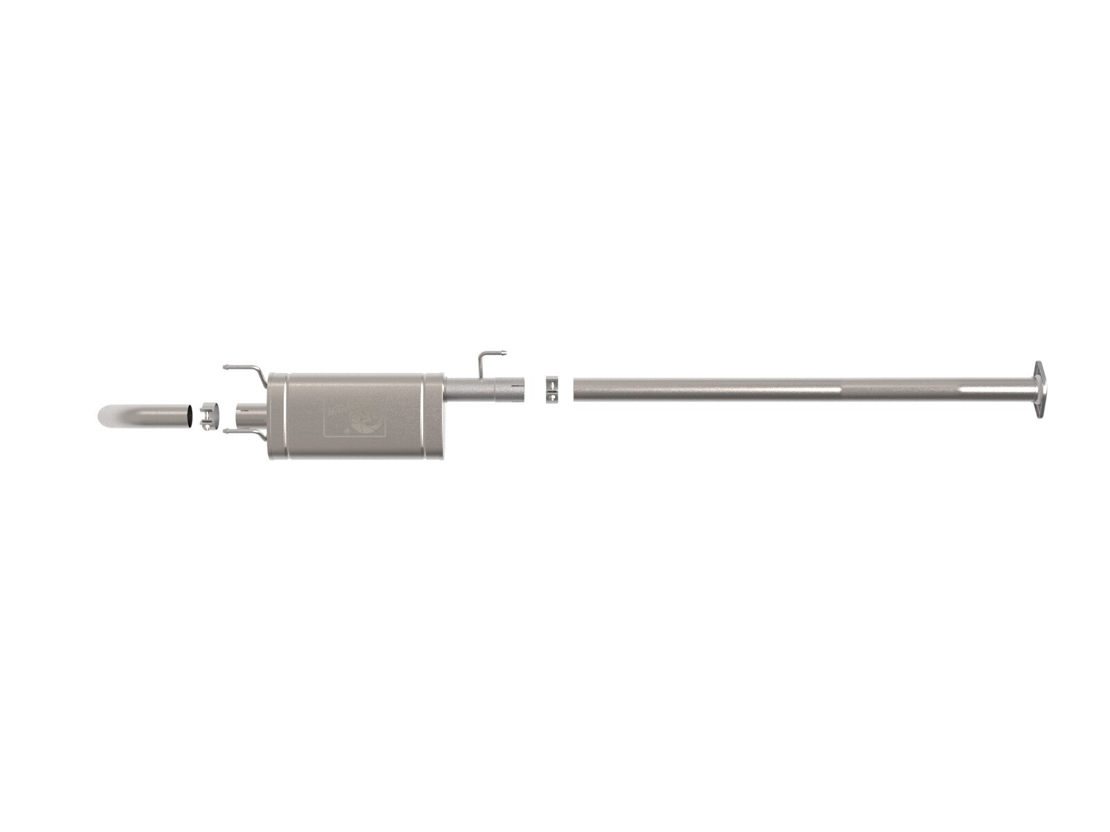 Rock Basher 2-1/2 Inch 409 Stainless Steel Cat-Back Hi-Tuck Exhaust System Toyota Tacoma 05-15 V6-4.0L aFe Power