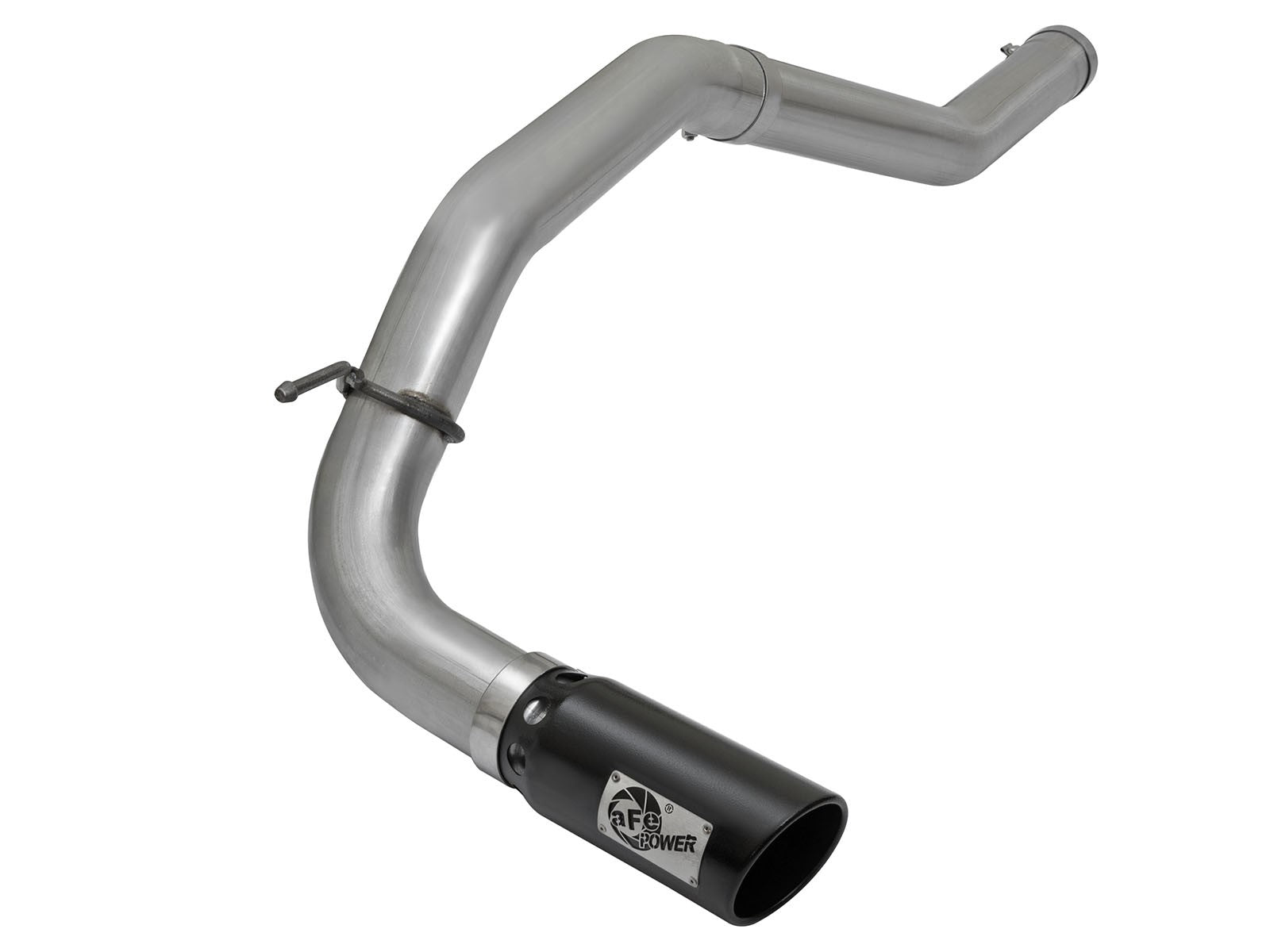 Large Bore-HD 4 Inch Dpf-Back Stainless Steel Exhaust System w/ Tip Nissan Titan Xd 16-19 V8-5.0L (td) aFe Power