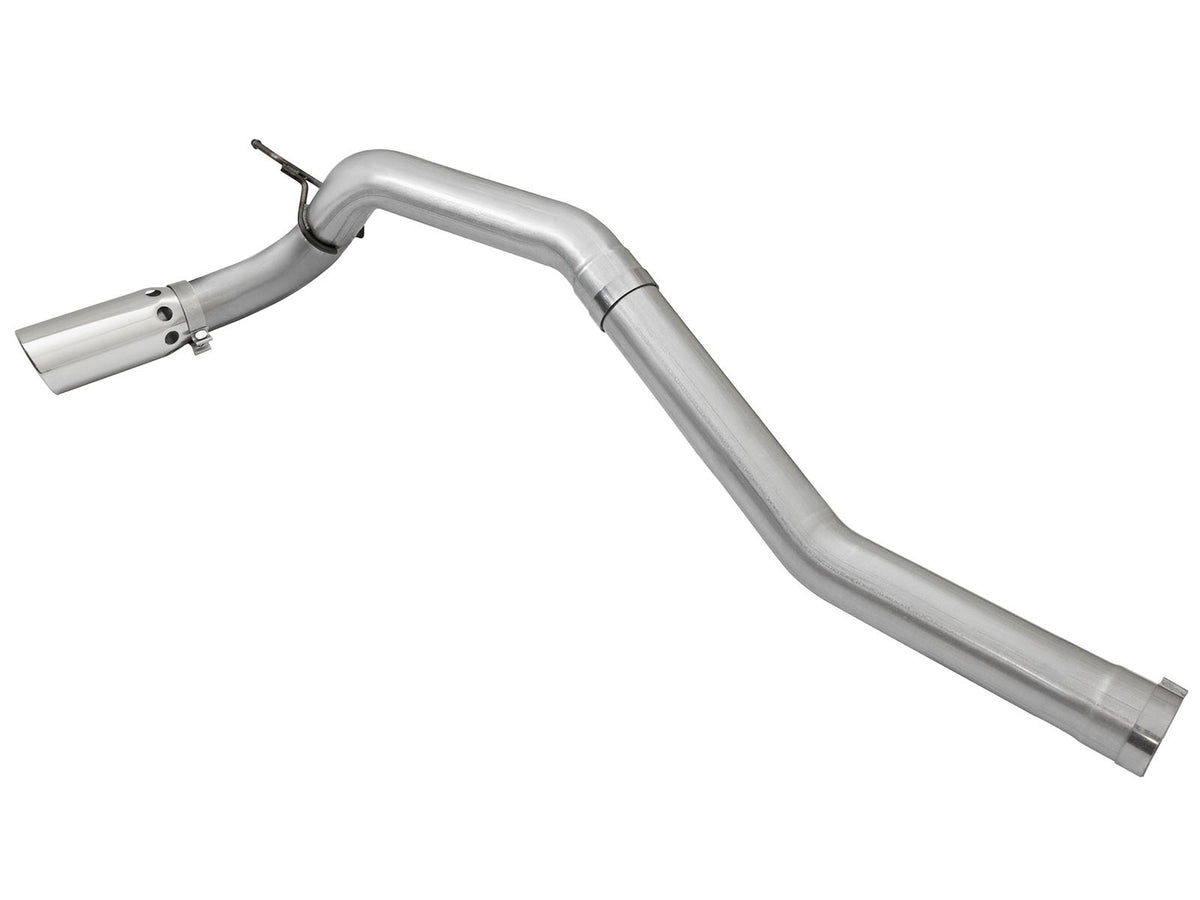 Large Bore-HD 4 Inch Dpf-Back Stainless Steel Exhaust System w/Polished Tip Nissan Titan Xd 16-19 V8-5.0L (td) aFe Power