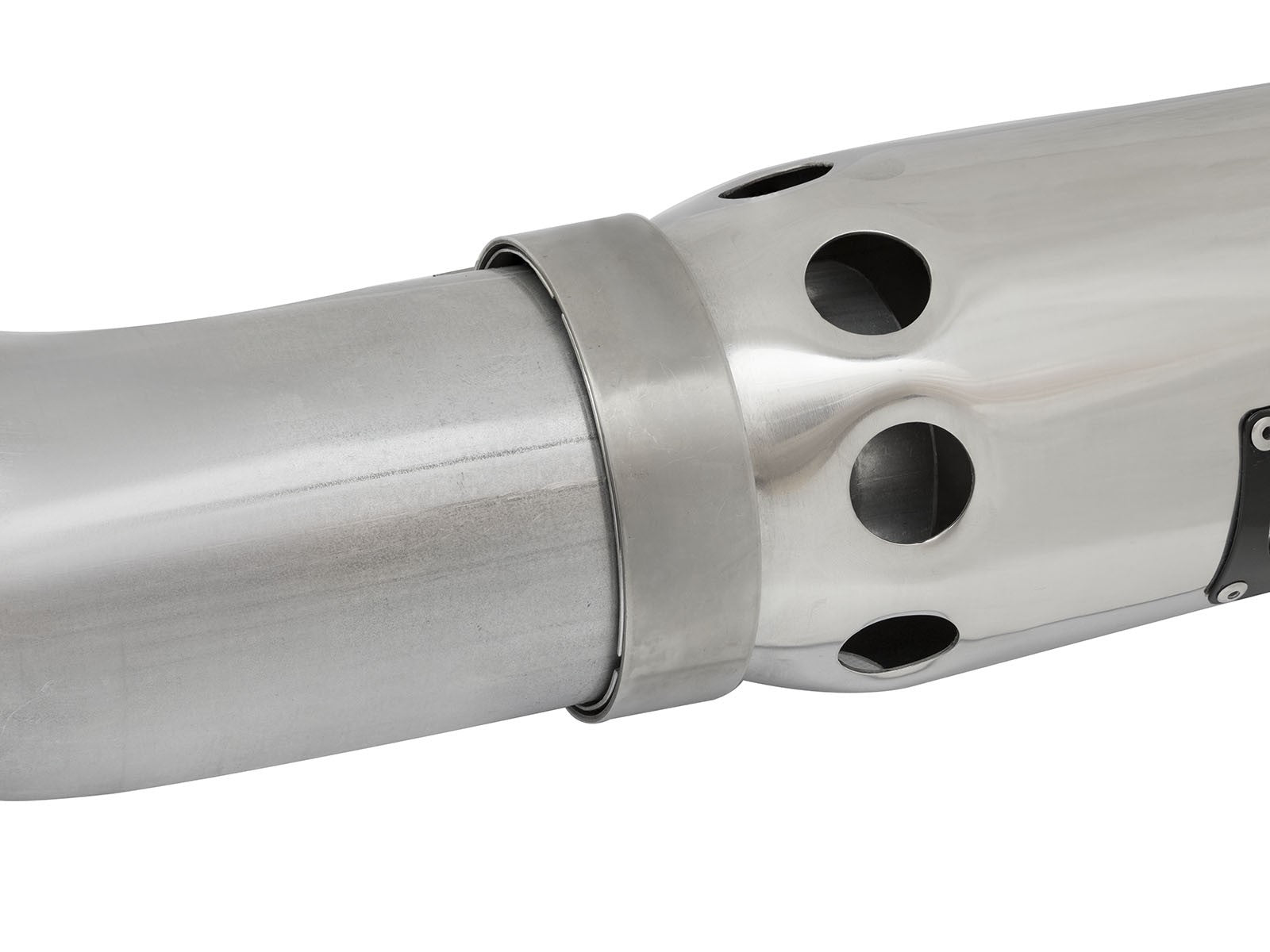 Large Bore-HD 4 Inch Dpf-Back Stainless Steel Exhaust System w/ Tip Nissan Titan Xd 16-19 V8-5.0L (td) aFe Power