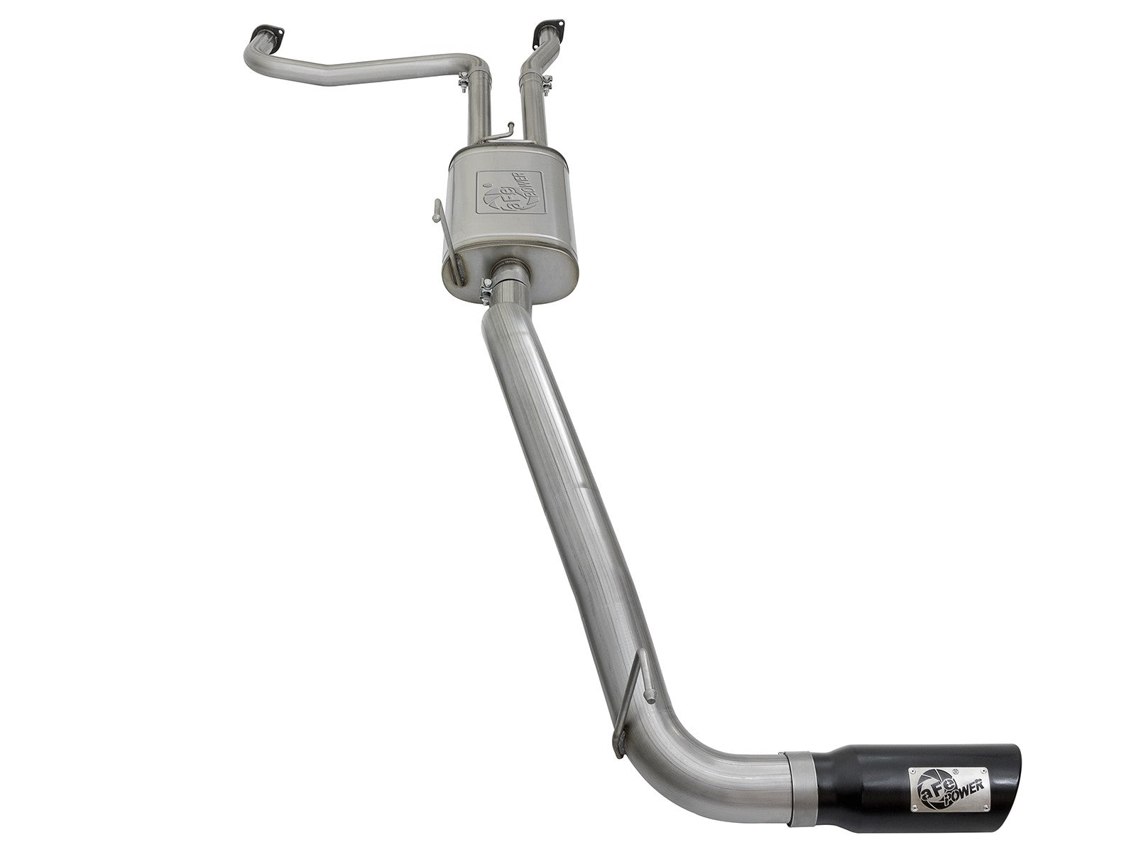 Mach Force-Xp 2-1/2 Cat-Back Exhaust System w/ Tip Nissan Titan 17-24 V8-5.6L aFe Power