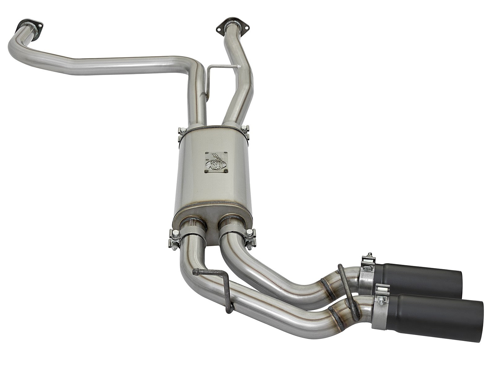 Rebel Series 2-1/2 Cat-Back Exhaust System w/ Tip Nissan Titan 17-24 V8-5.6L aFe Power
