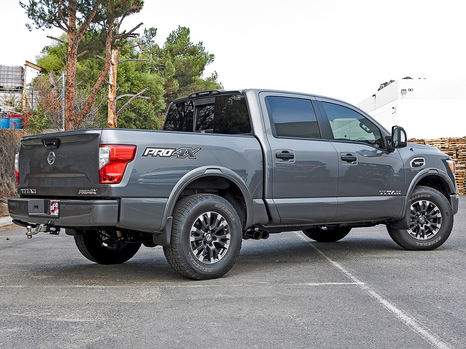 Rebel Series 2-1/2 Cat-Back Exhaust System w/ Tip Nissan Titan 17-24 V8-5.6L aFe Power