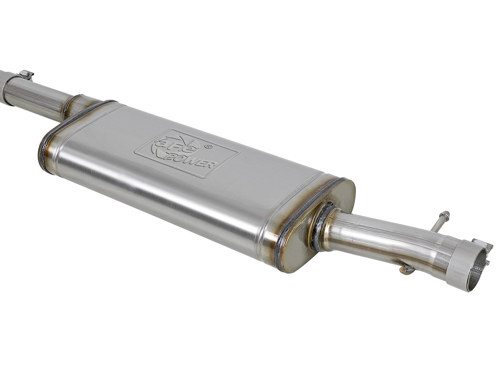 Rebel Series 2-1/2 Inch 409 Stainless Steel Cat-Back Exhaust System w/Black Tip Jeep Wrangler (JK) 07-18 V6-3.6L/3.8L 4 Door aFe Power