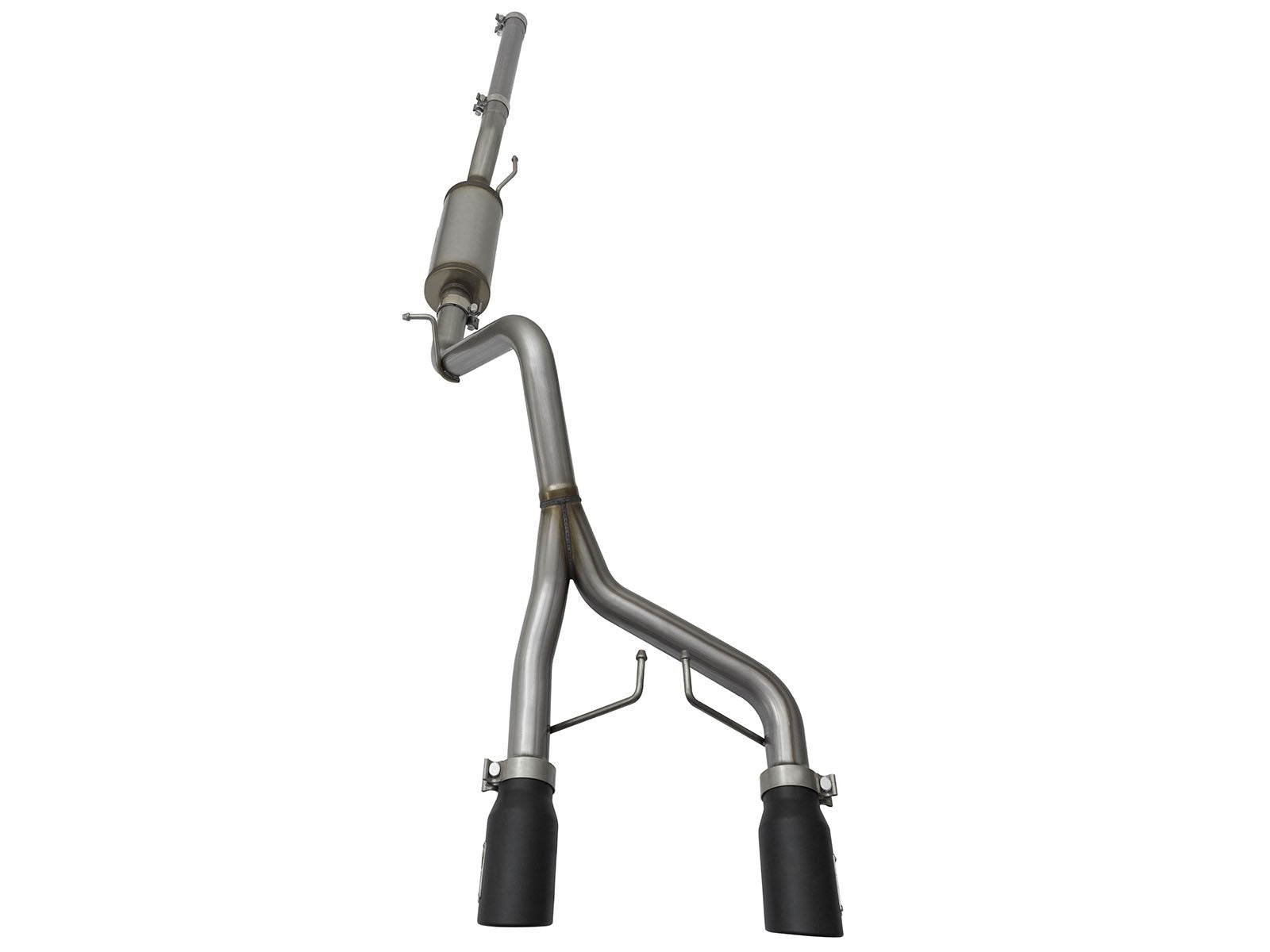Rebel Series 2-1/2 Inch 409 Stainless Steel Cat-Back Exhaust System w/Black Tip Jeep Wrangler (JK) 07-18 V6-3.6L/3.8L 2/4 Door aFe Power