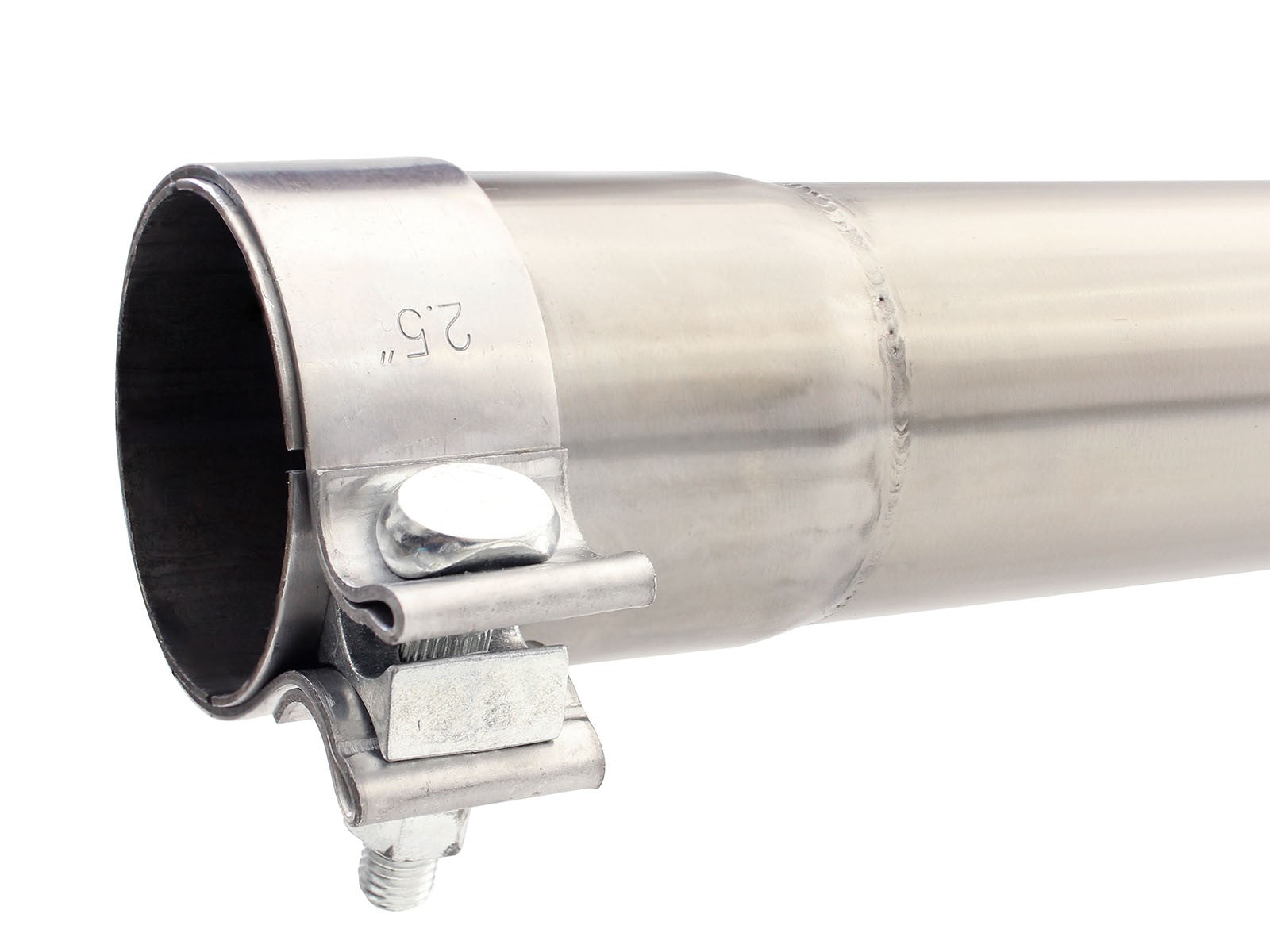 Mach Force-Xp 2-1/2 Inch 409 Stainless Steel Cat-Back Hi-Tuck Exhaust System Jeep Wrangler (JK) 07-18 V6-3.6L/3.8L aFe Power