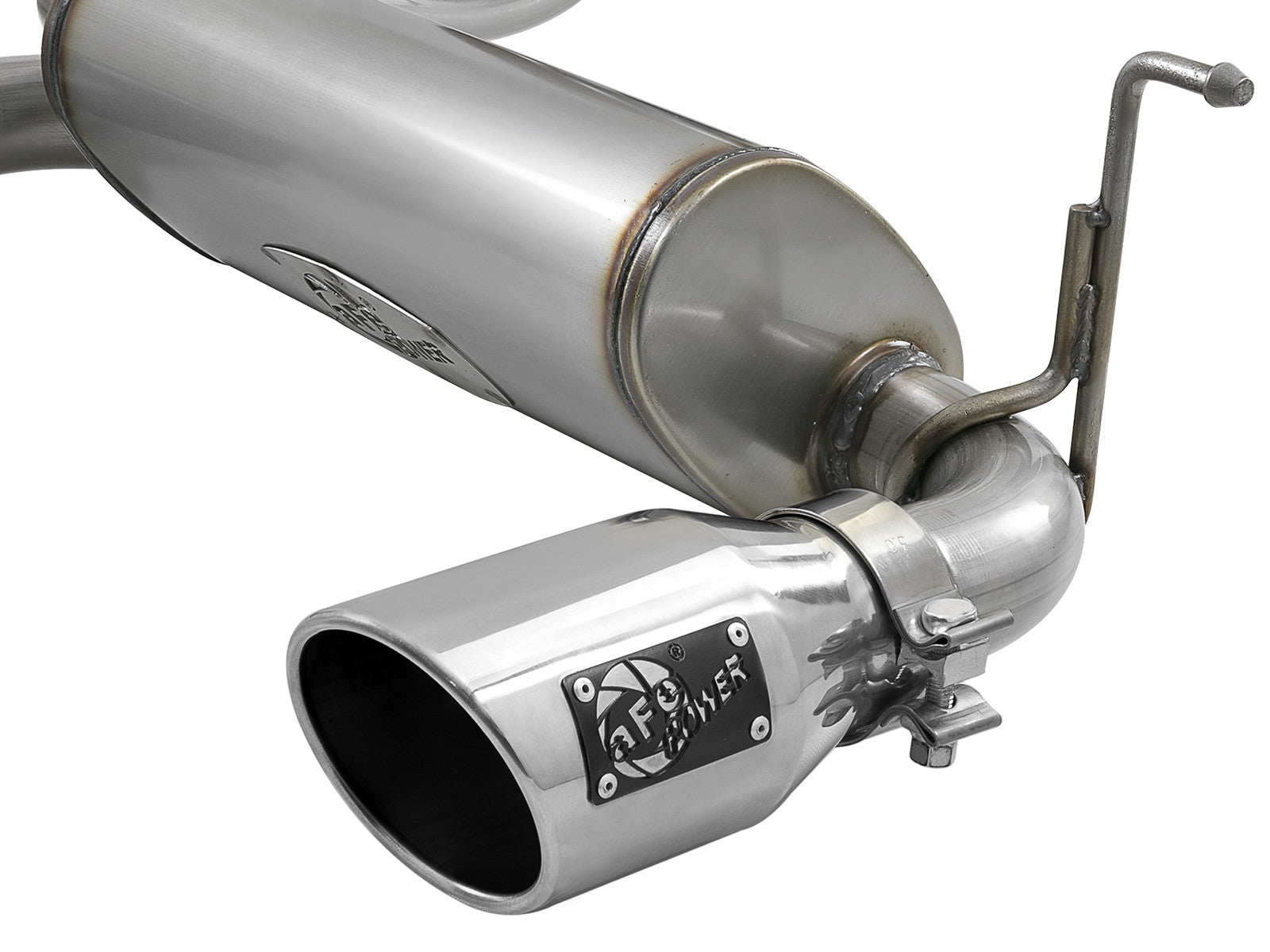 Rebel Series 2-1/2 Inch 409 Stainless Steel Cat-Back Exhaust w/ Polished Tips Jeep Wrangler (Jl) 18-26 V6-3.6L aFe Power