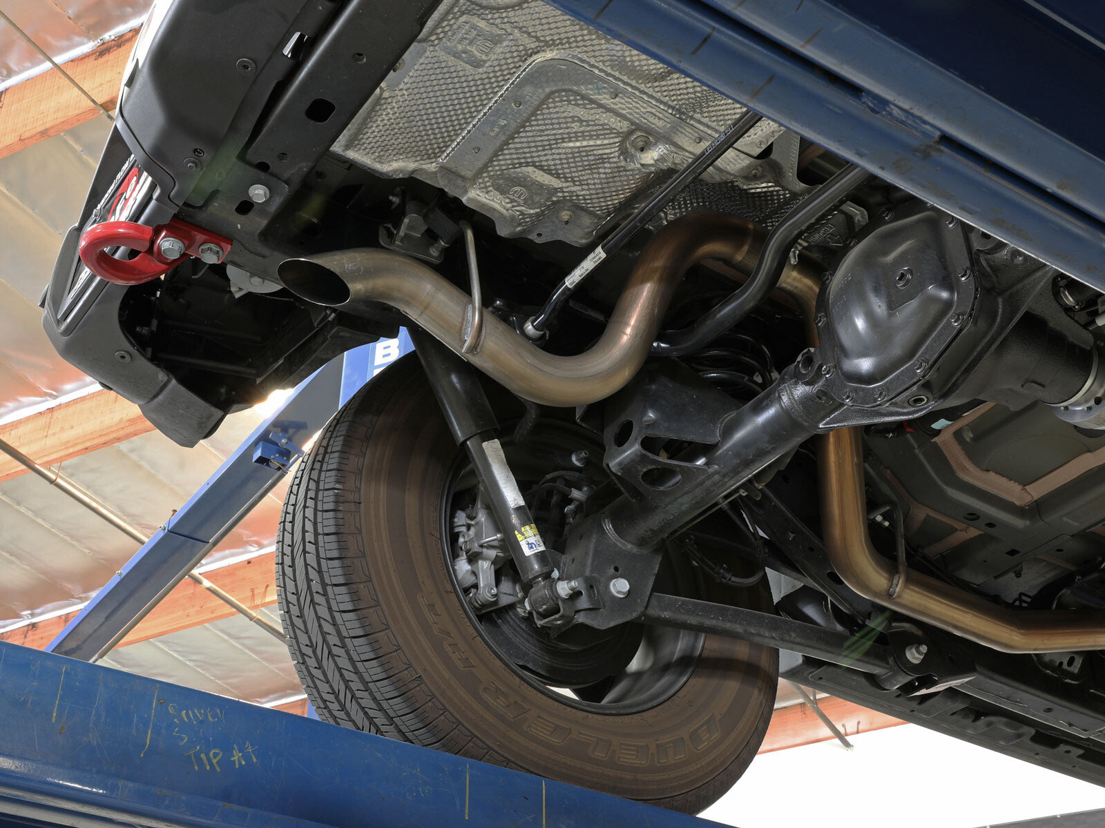 Mach Force-Xp 409 SS Axle-Back Hi-Tuck Exhaust System w/No Tip Jeep Wrangler (Jl) 18-26 L4-2.0L (t)/V6-3.6L aFe Power