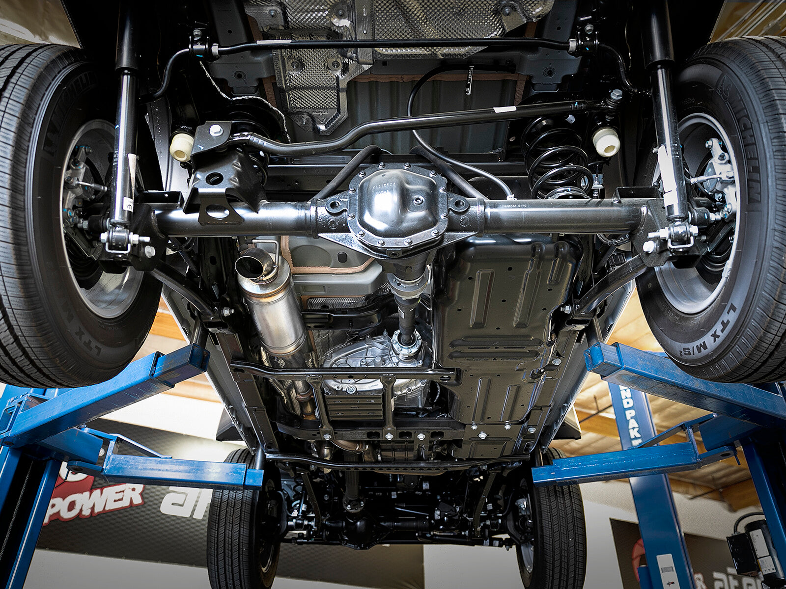 Rock Basher 2-1/2 Inch to 3 Inch 409 Stainless Steel Cat-Back Exhaust System Jeep Wrangler (Jl) 18-26 V6-3.6L aFe Power