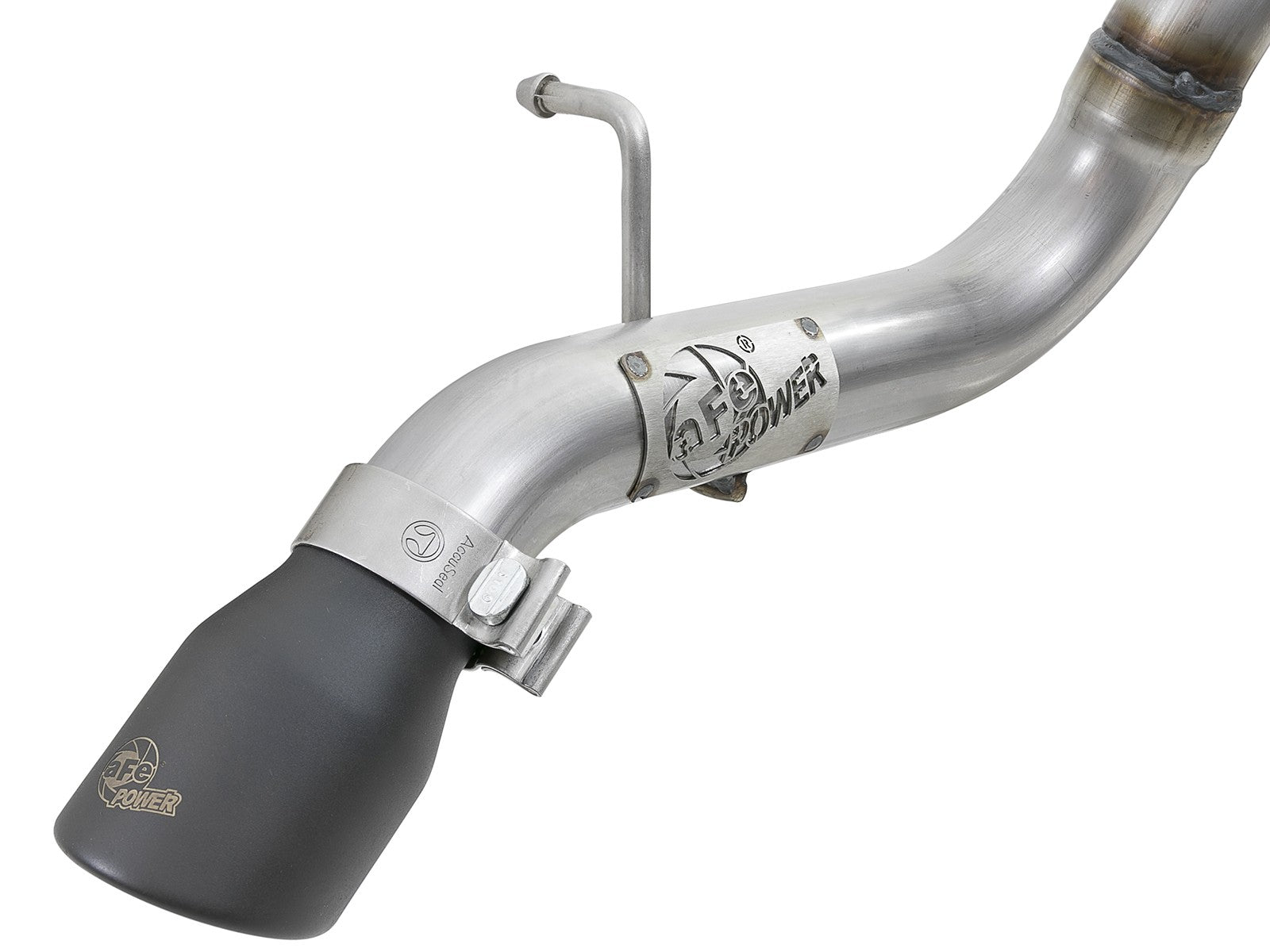 Mach Force-Xp 2-1/2 Inch 409 Stainless Steel Axle-Back Hi-Tuck Exhaust Jeep Wrangler (Jl) 18-26 V6-3.6L aFe Power