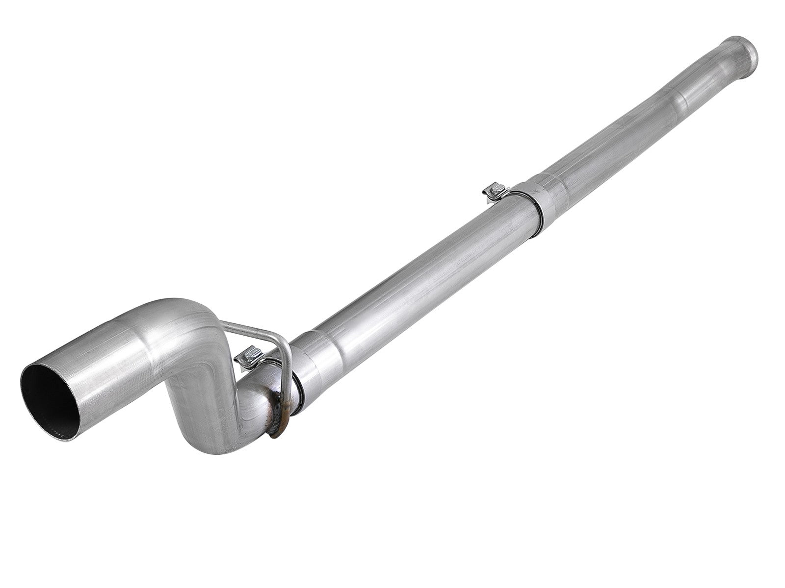 Mach Force-Xp 2-1/2 Inch 409 Stainless Steel Front Resonator Delete Pipe Jeep Wrangler (Jl) 18-26 V6-3.6L aFe Power