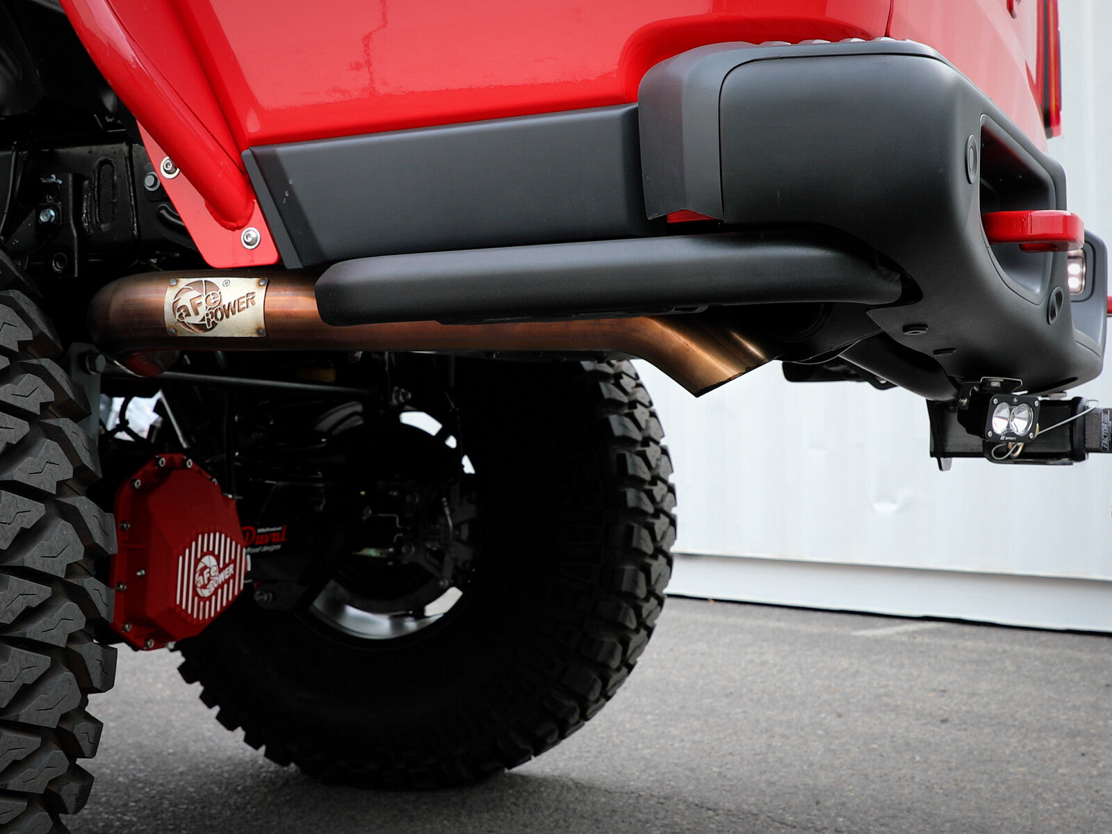 Mach Force-Xp 3 Inch 409 Stainless Steel Cat-Back Hi-Tuck Exhaust System Jeep Gladiator (Jt) 20-26 V6-3.6L aFe Power
