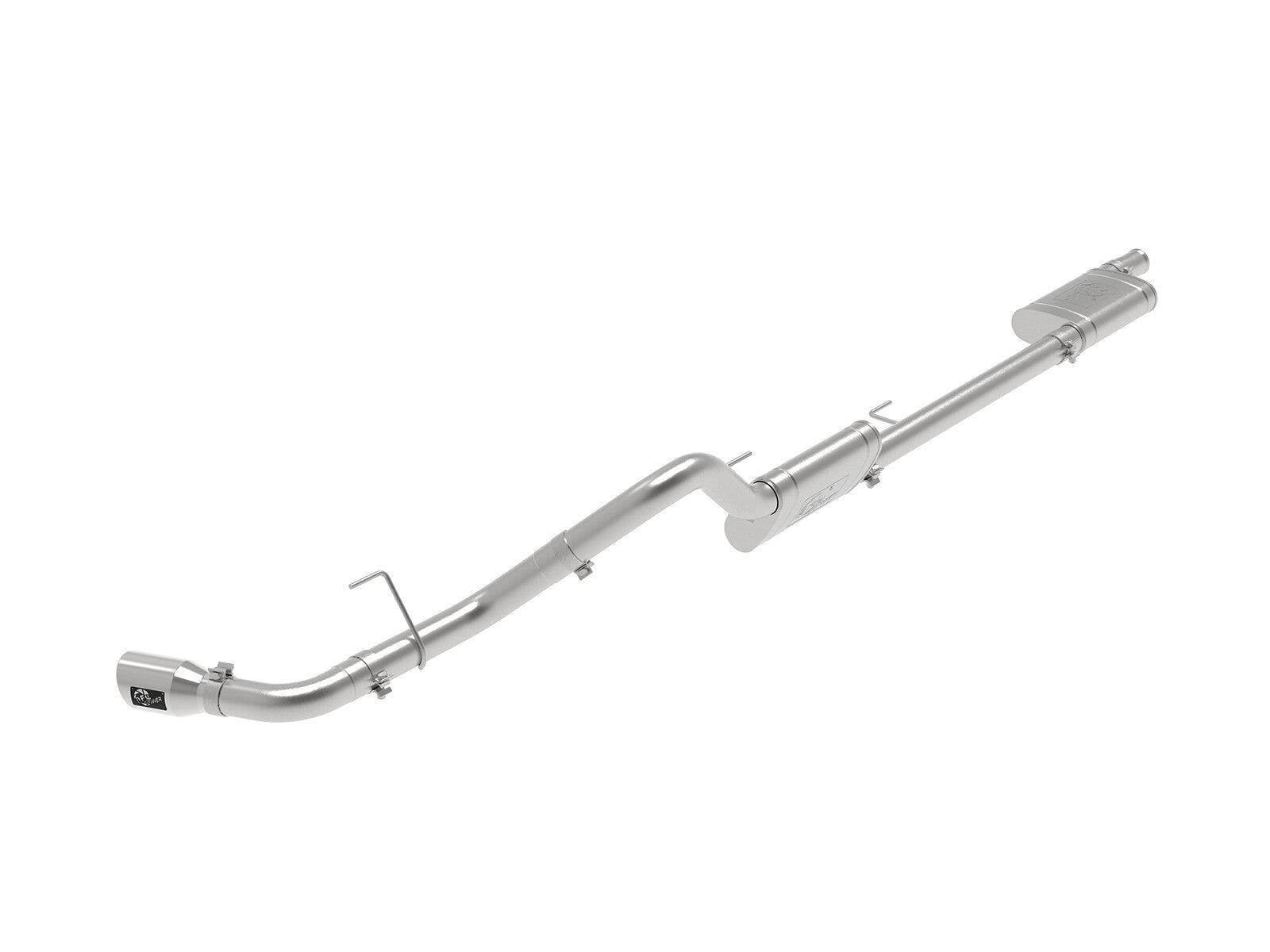 Apollo GT Series 3 Inch 409 Stainless Steel Cat-Back Exhaust System w/ Tip Jeep Gladiator (Jt) 20-26 V6-3.6L aFe Power