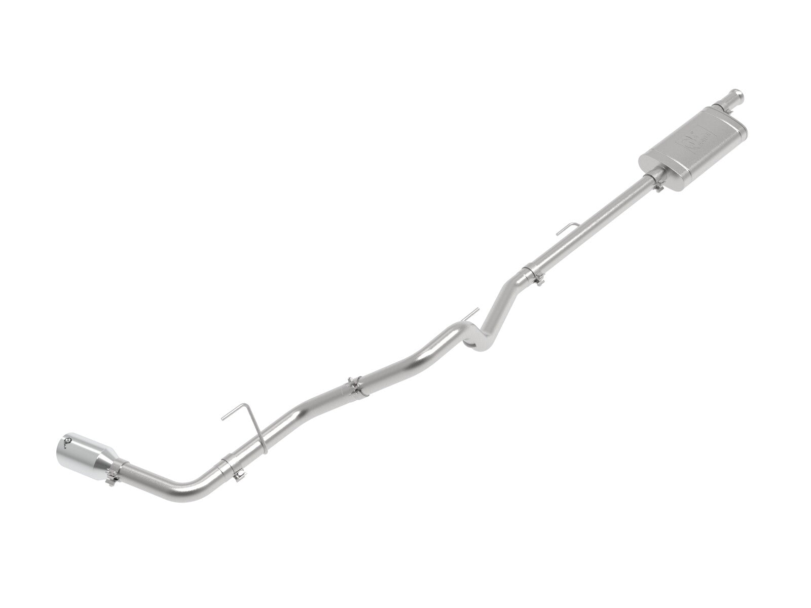 Apollo GT Series 2-1/2 Inch Stainless Steel Cat-Back Exhaust System w/ Polish Tip Jeep Gladiator (Jt) 20-26 V6-3.6L aFe Power