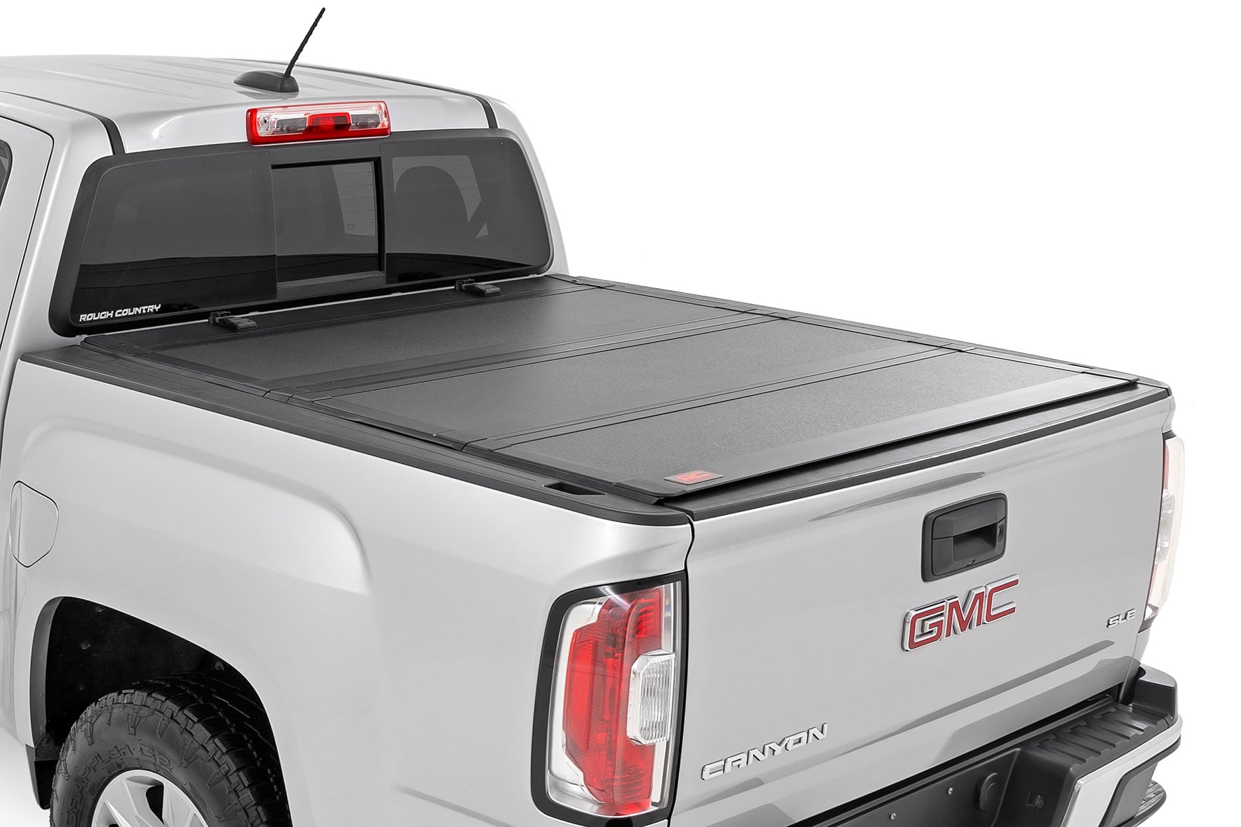 Hard Tri-Fold Flip Up Bed Cover 6 Foot Bed Chevy/GMC Canyon/Colorado (15-26) Rough Country