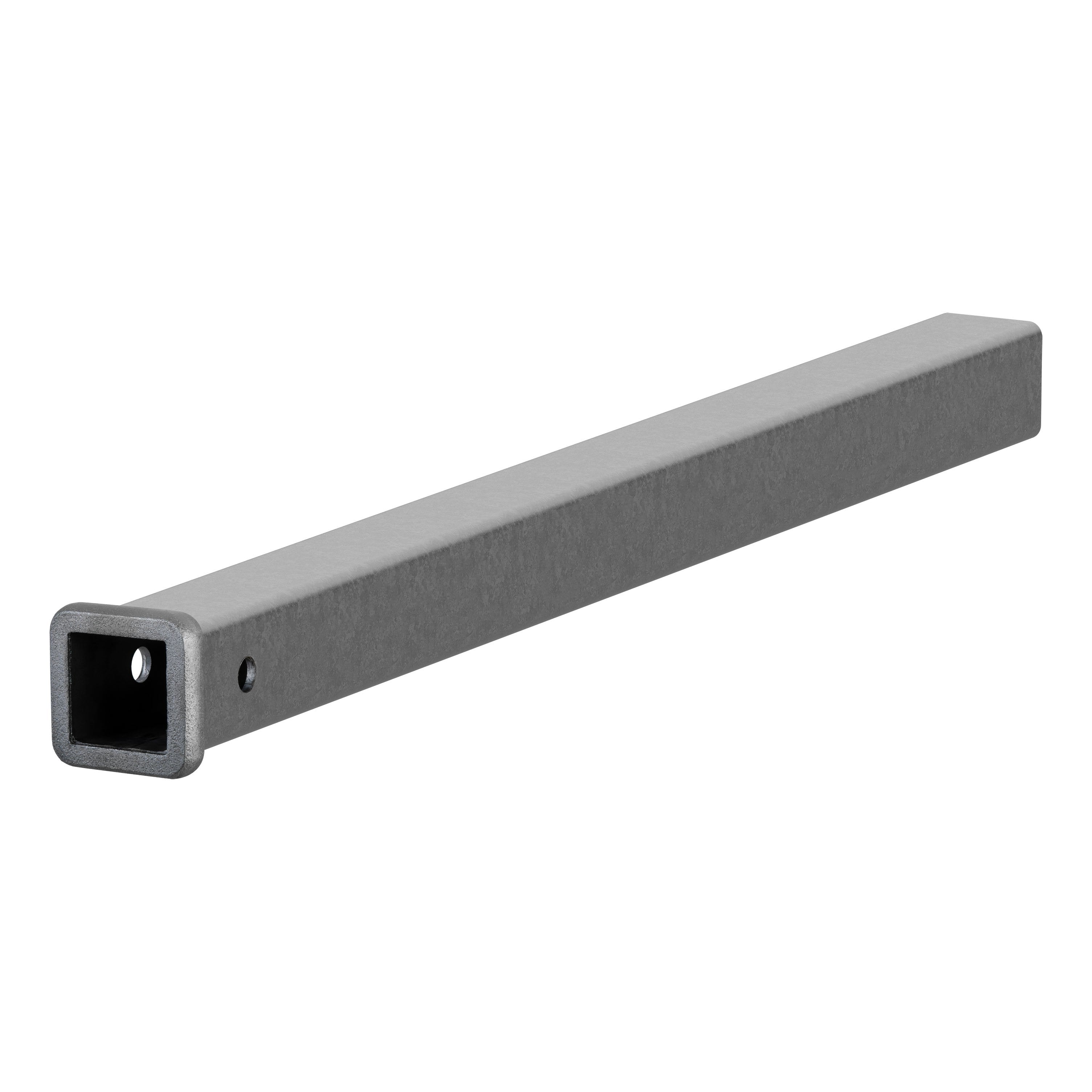 CURT 2-Inch x 36-Inch Weld-On Raw Steel Trailer Hitch Receiver Tube Model 49360