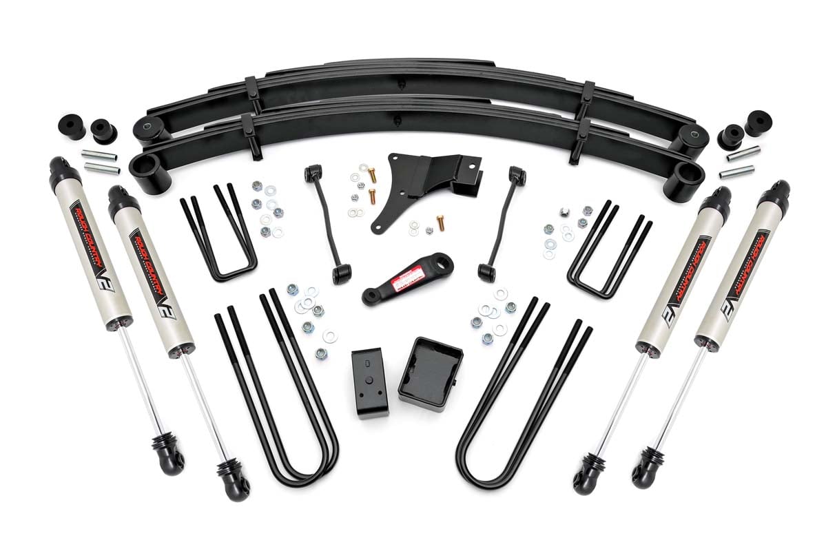 6 Inch Lift Kit Rear Blocks V2 Ford F-250/F-350 Super Duty 4WD (1999) Rough Country