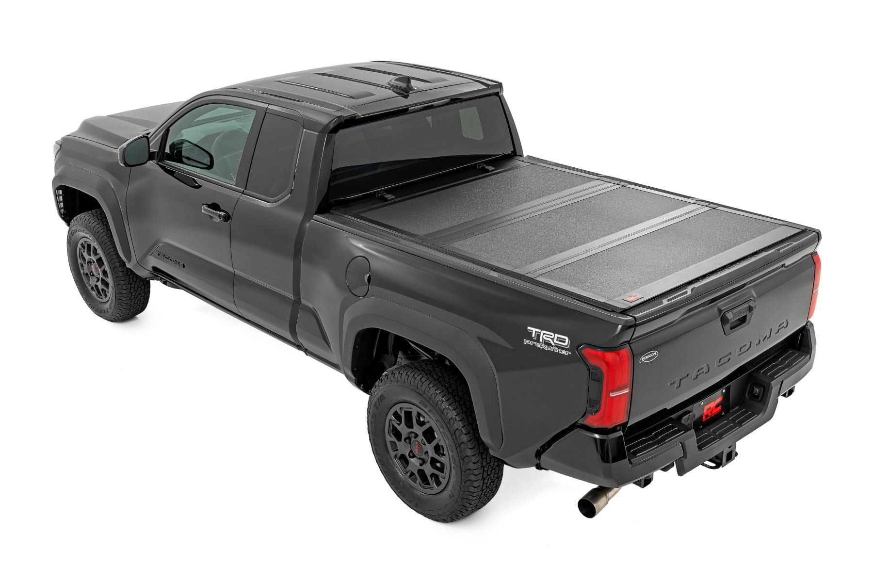 Hard Tri-Fold Flip Up Bed Cover 6 Foot Bed Toyota Tacoma 2WD/4WD (2024-2026) Rough Country