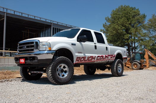 4 Inch Lift Kit Rear Blocks Ford F-250/F-350 Super Duty 4WD (1999) Rough Country