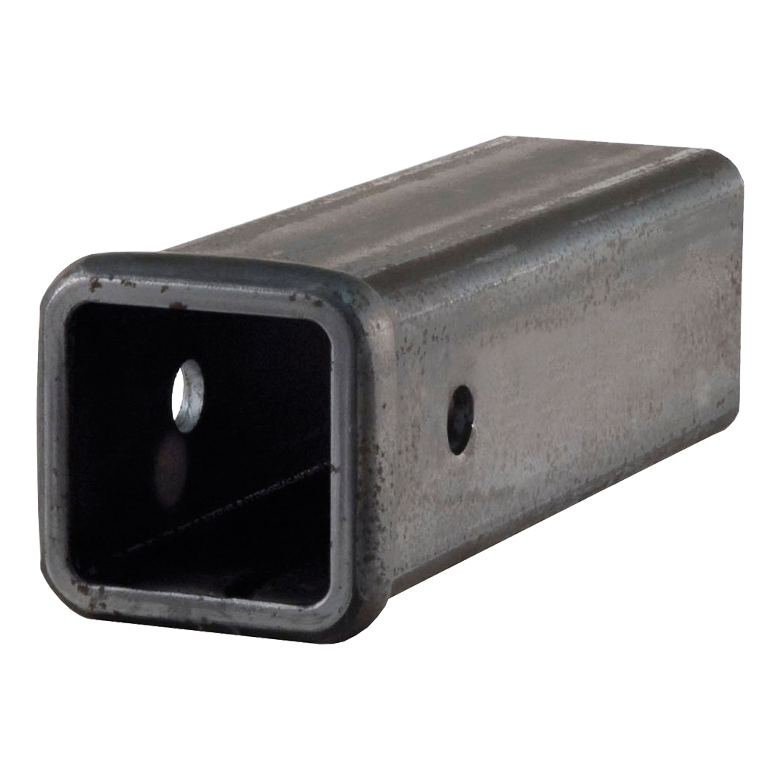 CURT 2-1/2-Inch x 10-Inch Weld-On Raw Steel Trailer Hitch Receiver Tube Model 49510