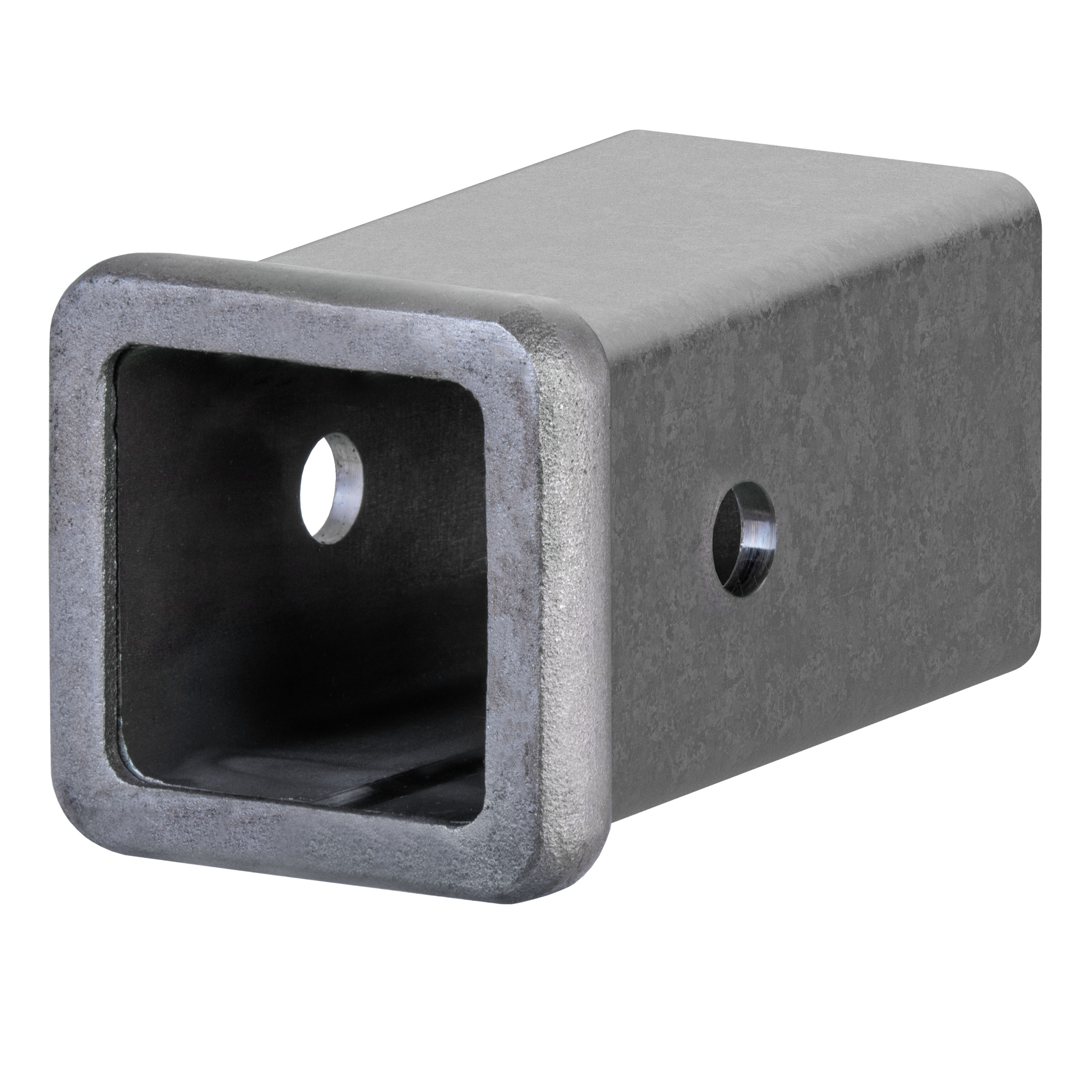 CURT 2-1/2-Inch x 6-Inch Weld-On Raw Steel Trailer Hitch Receiver Tube Model 49516
