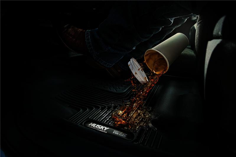 Husky Liners 2014 Toyota Tundra Crew Cab / Ext Cab X-Act Contour Black 2nd Seat Floor Liner