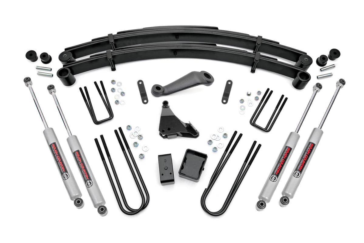 6 Inch Lift Kit Rear Blocks Ford F-250/F-350 Super Duty 4WD (1999-2004) Rough Country