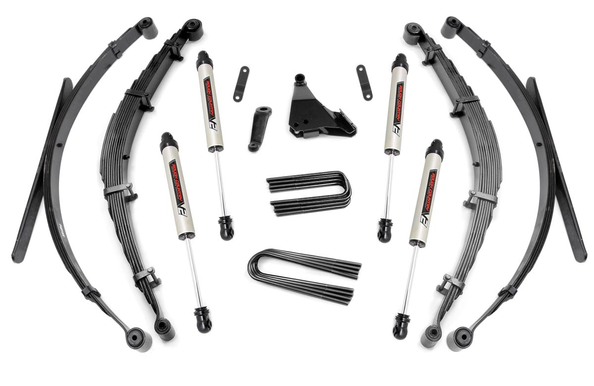6 Inch Lift Kit Rear Springs V2 Ford F-250/F-350 Super Duty 4WD (99-04) Rough Country