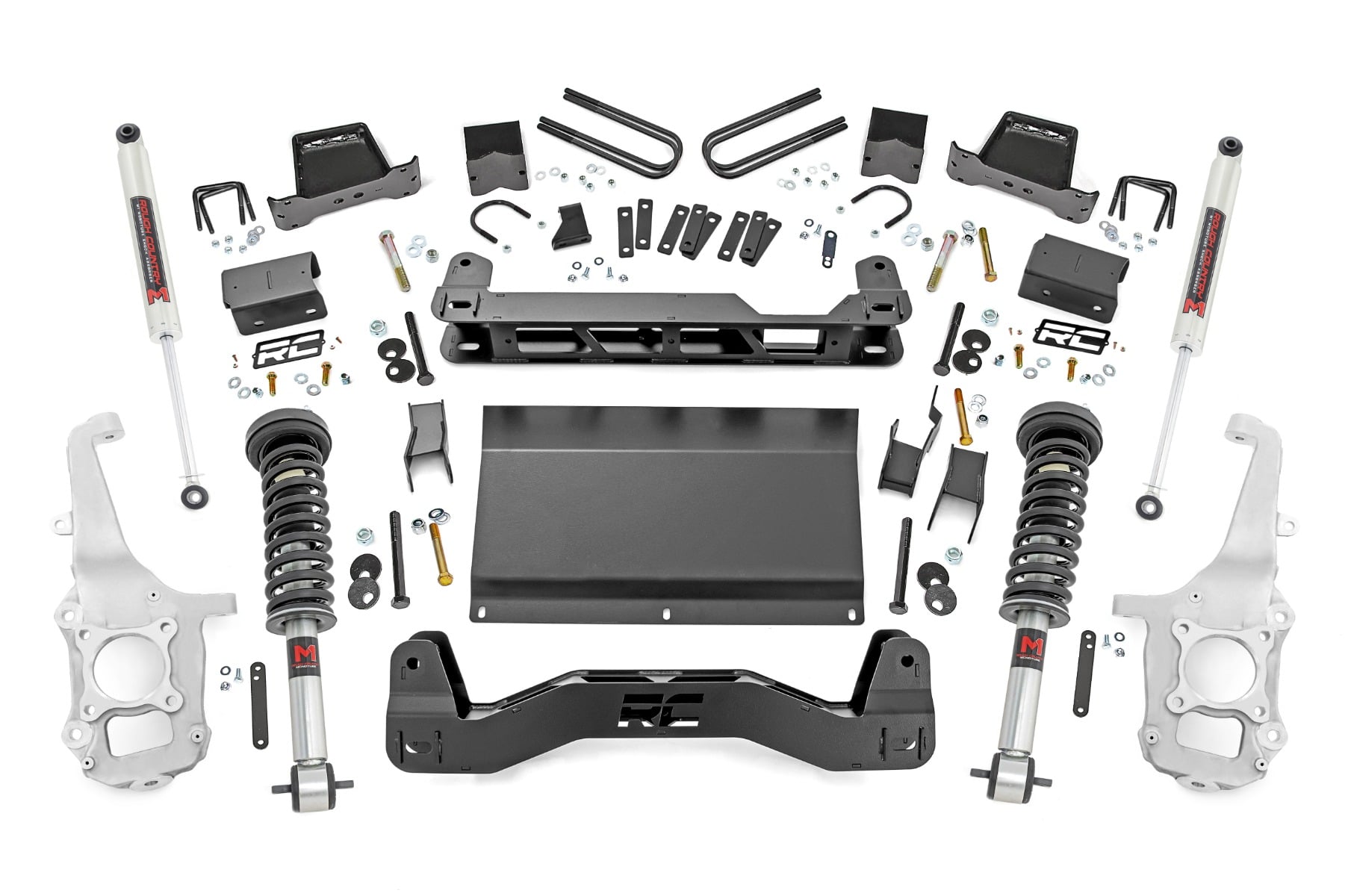 6 Inch Lift Kit M1 Struts/M1 Ford F-150 4WD (2021-2026) Rough Country