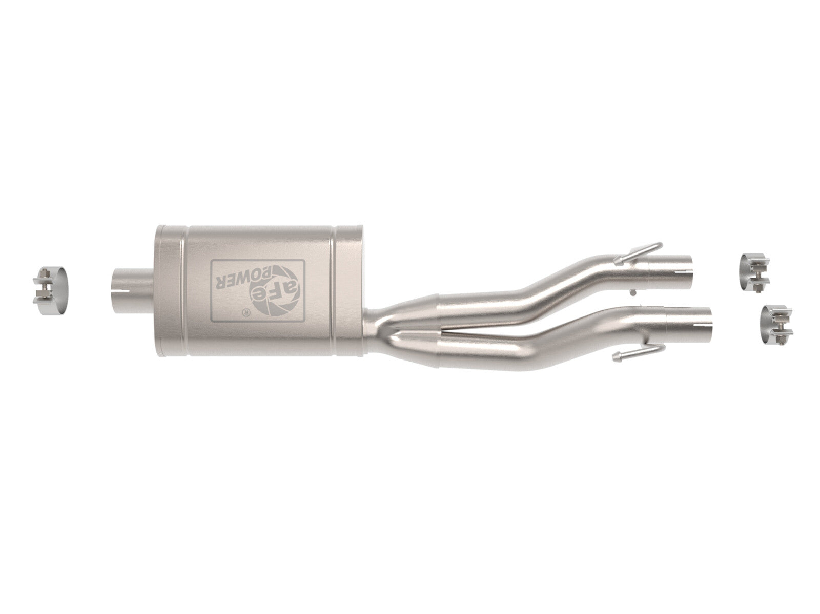 Apollo GT Series 409 Stainless Steel Muffler Upgrade Pipe Dodge/Ram 1500 09-18 / Ram 1500 Classic 2019 V8-5.7L Hemi aFe Power