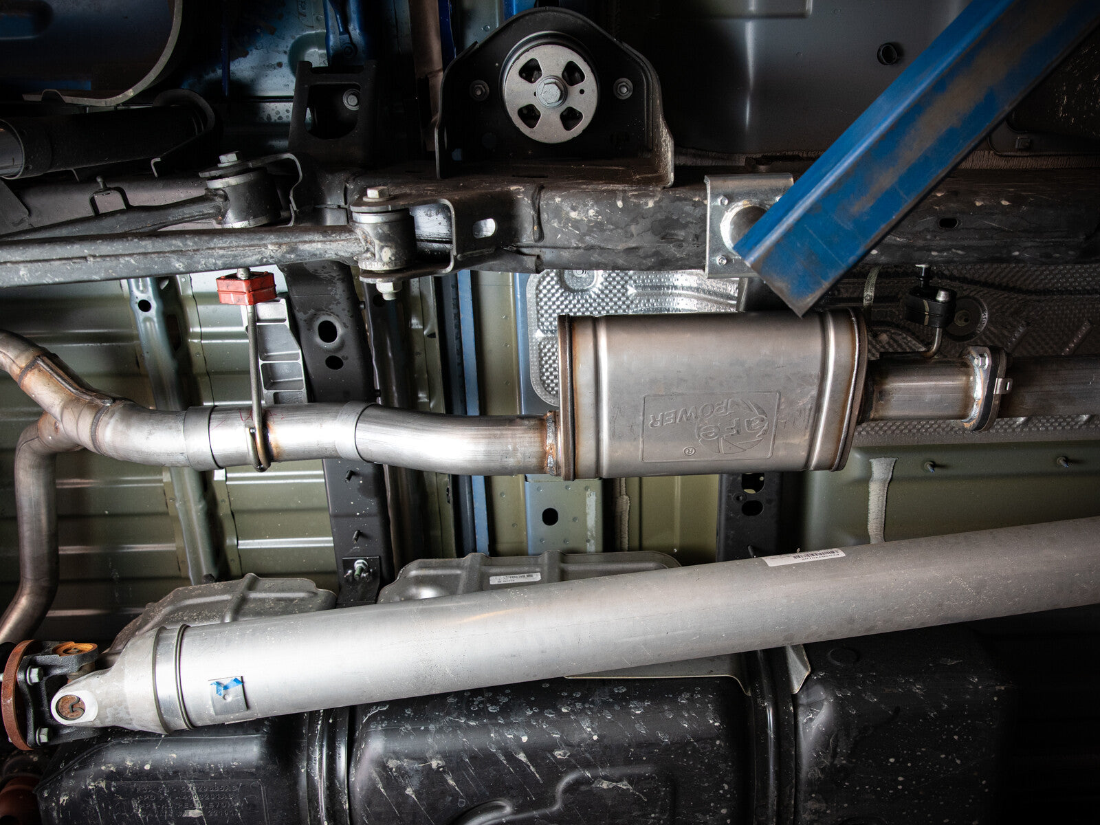 Apollo GT Series 409 Stainless Steel Muffler Upgrade Pipe Ram 1500 19-24 V8-5.7L Hemi aFe Power
