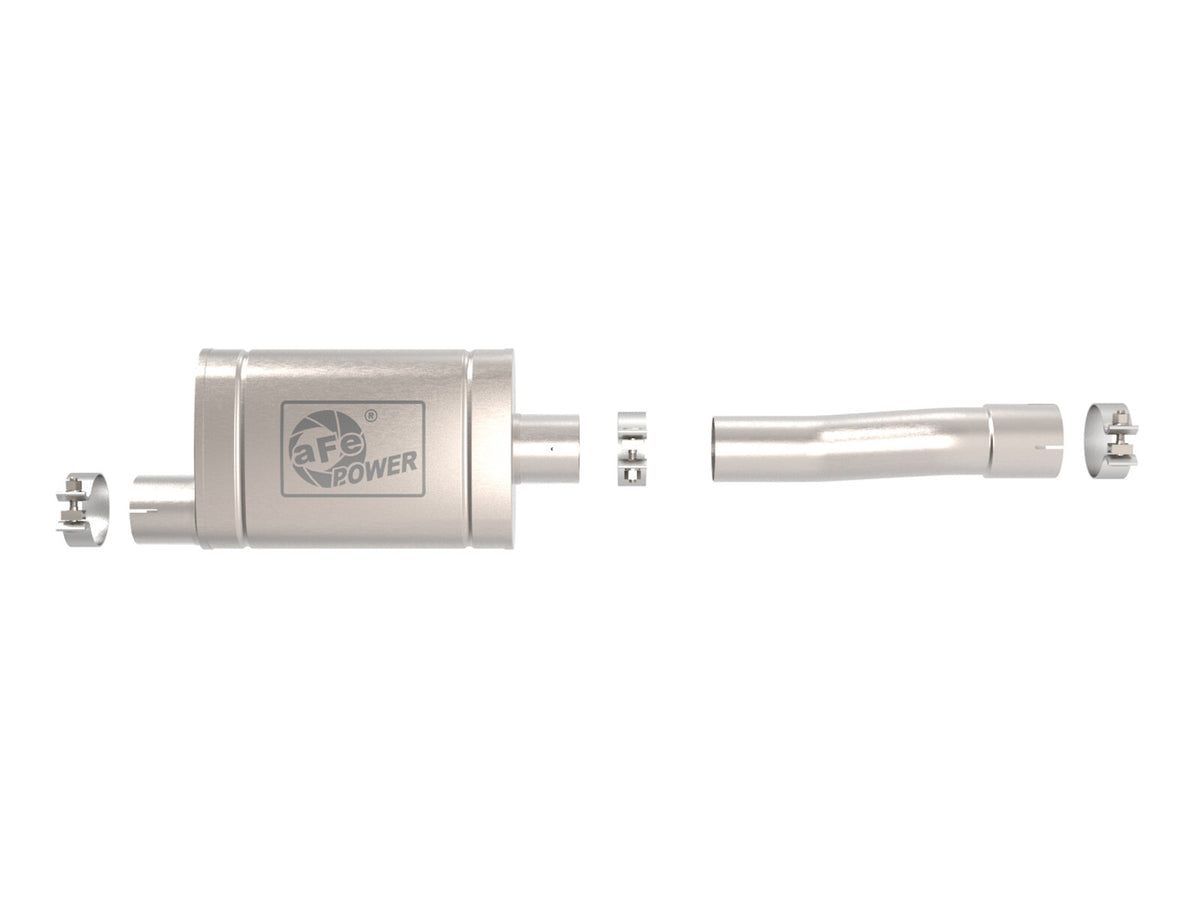 Apollo GT Series 409 Stainless Steel Muffler Upgrade Pipe GM Silverado/Sierra 1500 19-26 V8-5.3L aFe Power