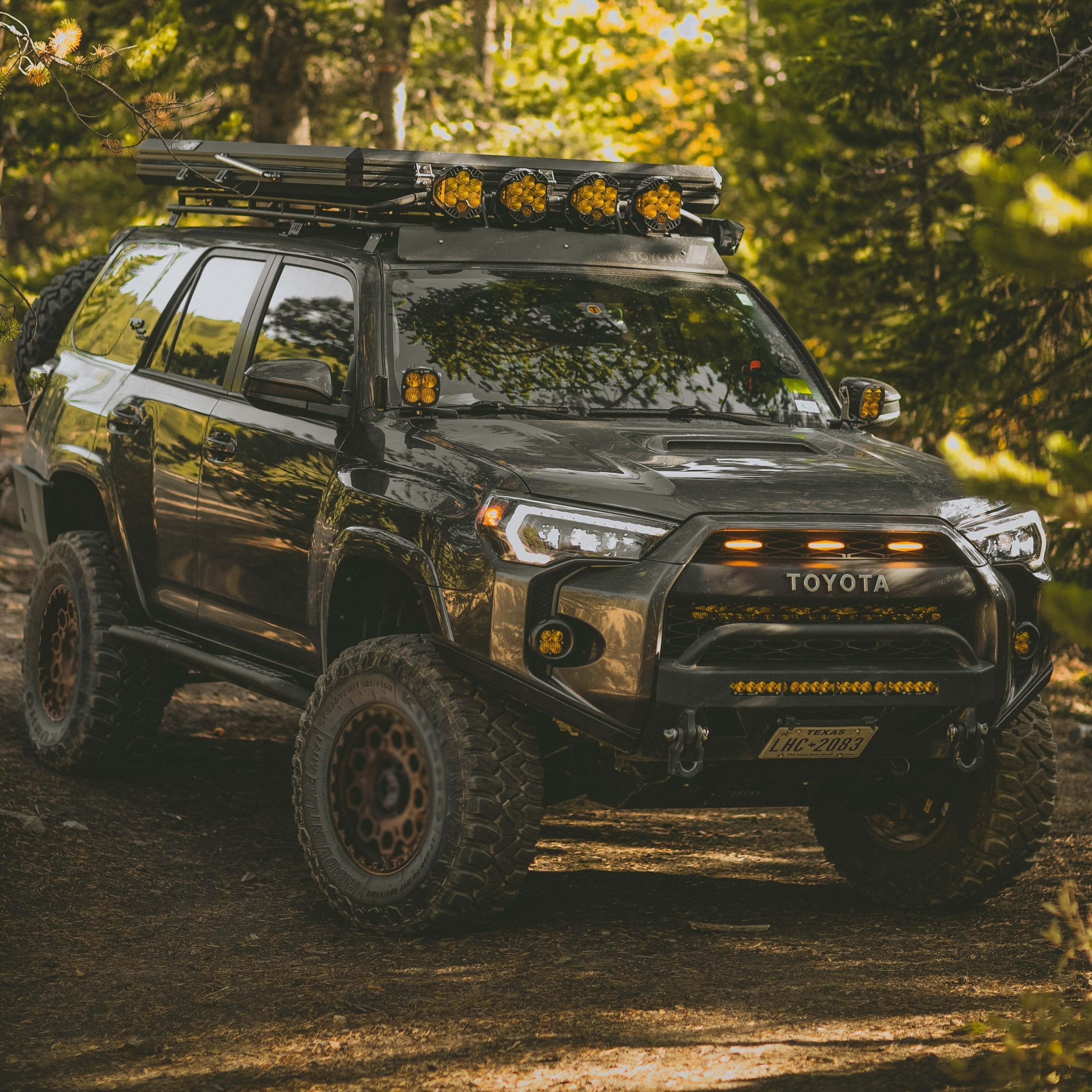 4Runner Lo Pro Bumper with high clearance additions for 5th Gen models, enhancing off-road capability and style.