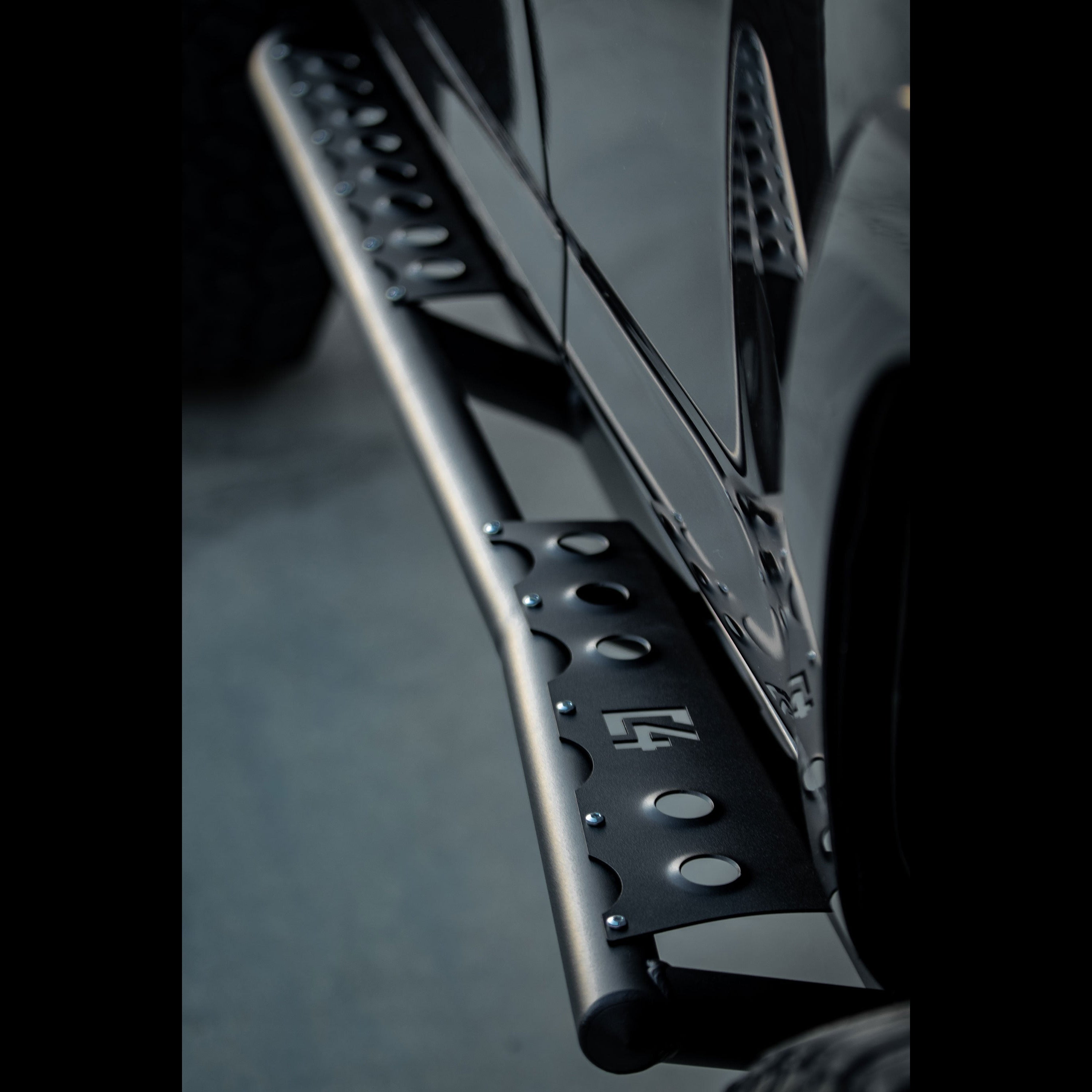 4Runner rock sliders for 2010-2013 models, designed for off-road protection and enhanced vehicle stability.