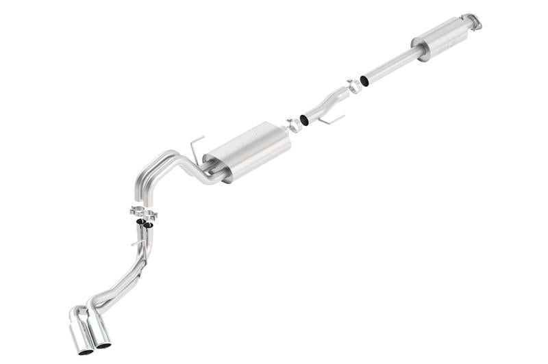 Borla 15-16 Ford F-150 3.5L EcoBoost Ext. Cab Std. Bed Catback Exhaust S-Type Truck Side Exit