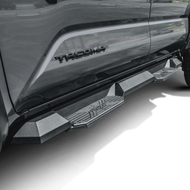 Westin/HDX 2024+ Toyota Tacoma Double Cab Xtreme Nerf Step Bars - Textured Black