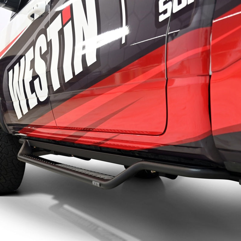 Westin 19-25 RAM 1500 CC (Excl. 1500 Classic) Outlaw Drop Running Boards - Tex. Blk