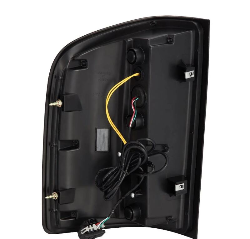 AlphaRex LUXX-Series LED tail lights for 2007-2013 Chevrolet Silverado 1500, featuring a sleek alpha-black design.