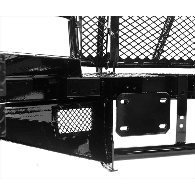 Ranch Hand Sport Series Winch Ready Front Bumper W/ Grille Guard Fits Select 11-14 Chevrolet Silverado 2500 HD/3500 HD Model FBC115BLR