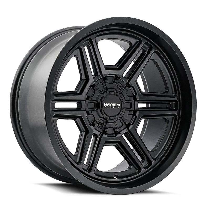Mayhem 8117 Hermosa 20x12 / 6x135 BP / -44mm Offset / 106mm Hub Matte Black Wheel